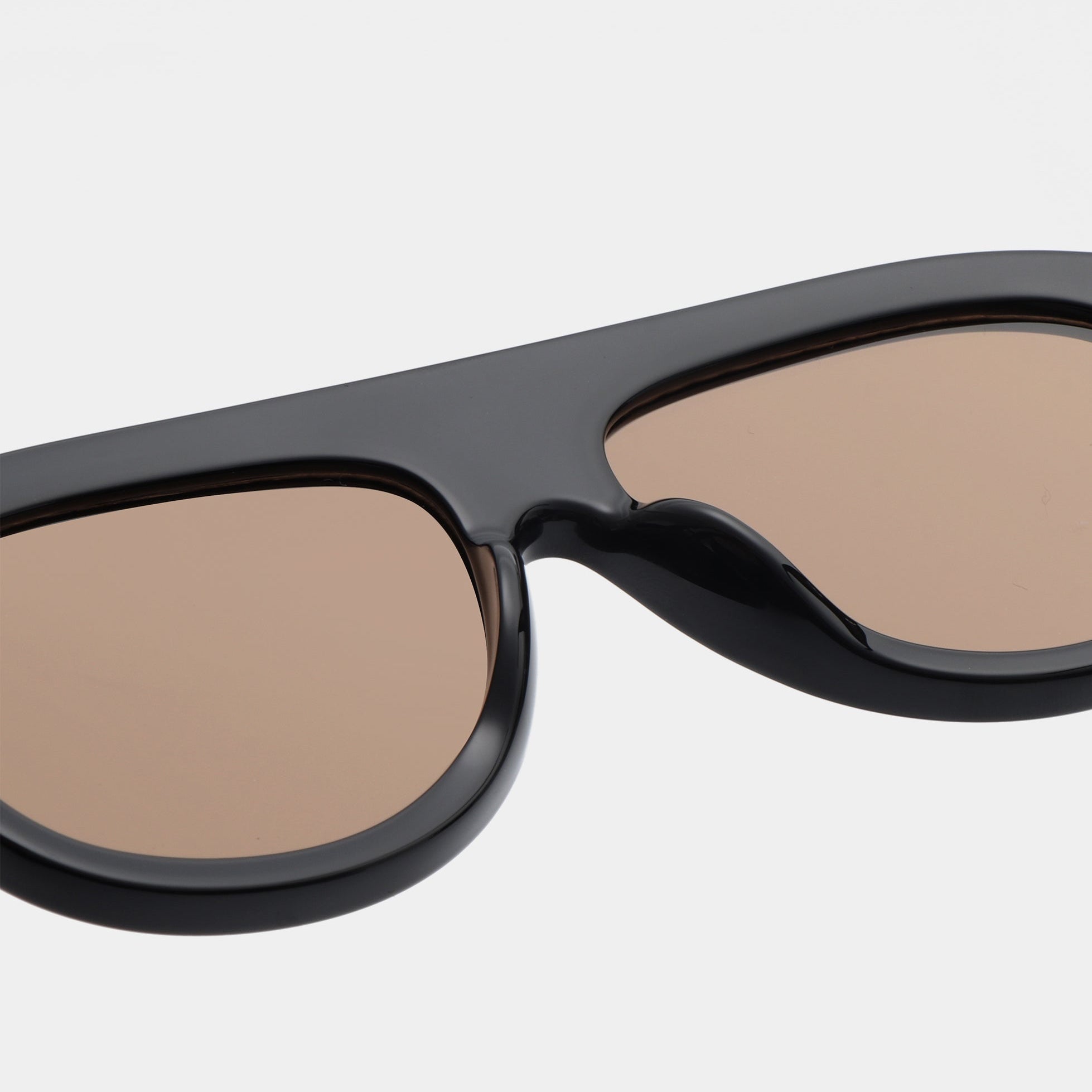 A.KJÆRBEDE RIO Sunglasses l Black, Brown Lens Aviator - PUNCH Watch & Eyewear - A.KJÆRBEDE
