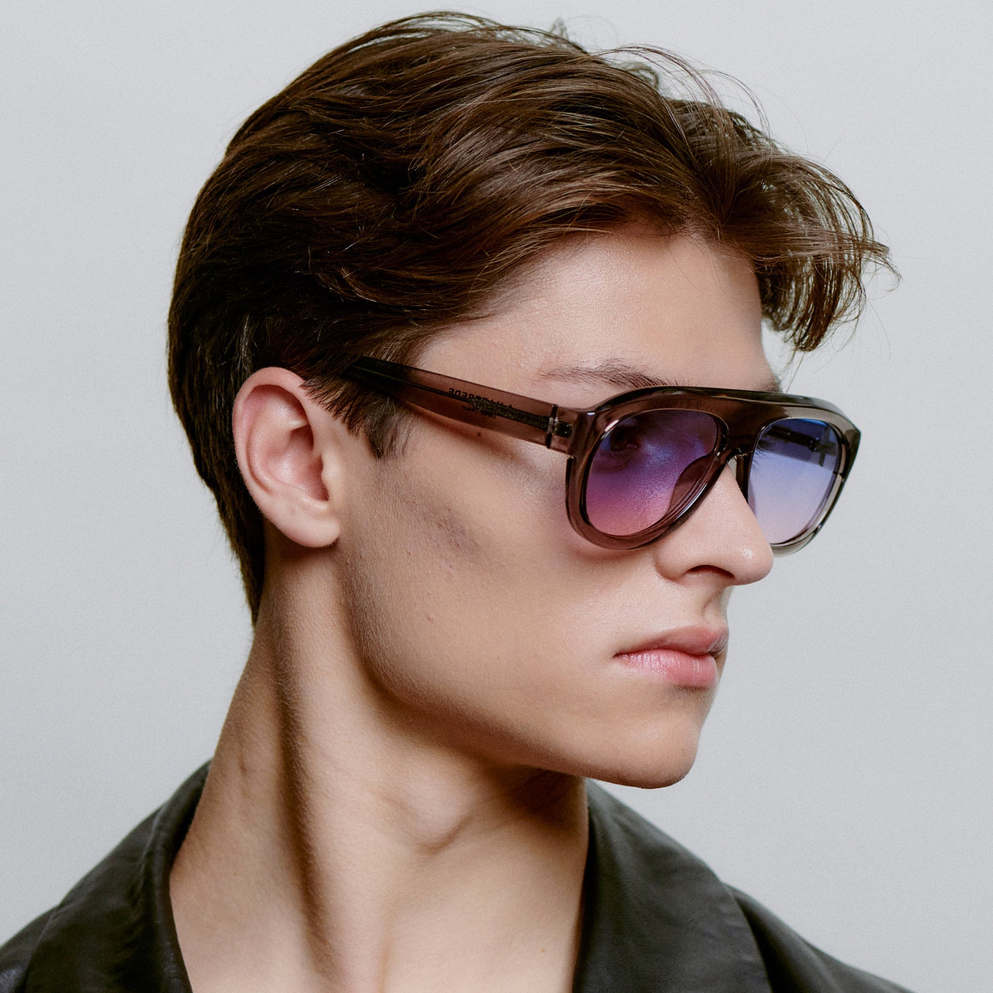 A.KJÆRBEDE RIO Sunglasses l Grey Transparent Aviator - PUNCH Watch & Eyewear - A.KJÆRBEDE