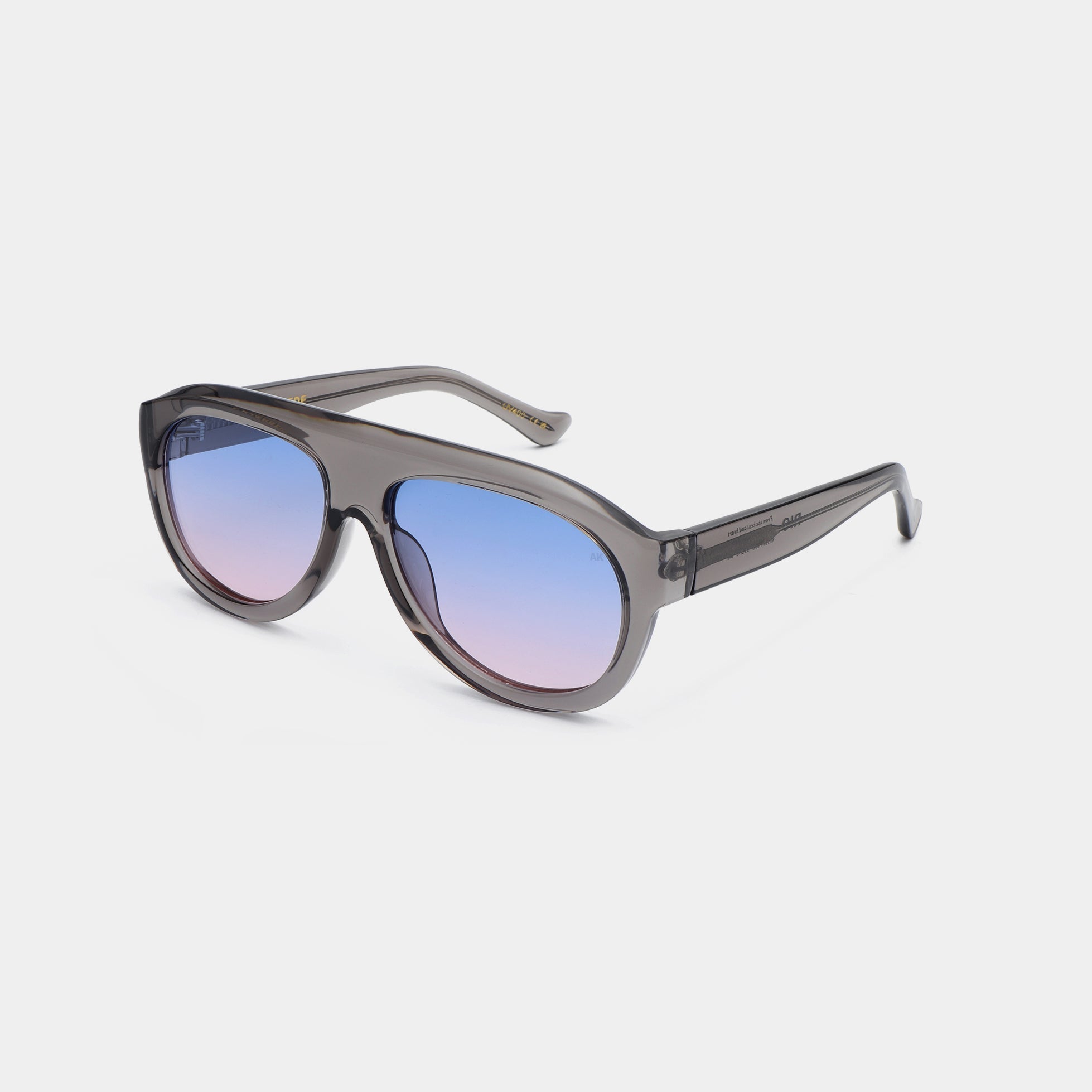 A.KJÆRBEDE RIO Sunglasses l Grey Transparent Aviator - PUNCH Watch & Eyewear - A.KJÆRBEDE