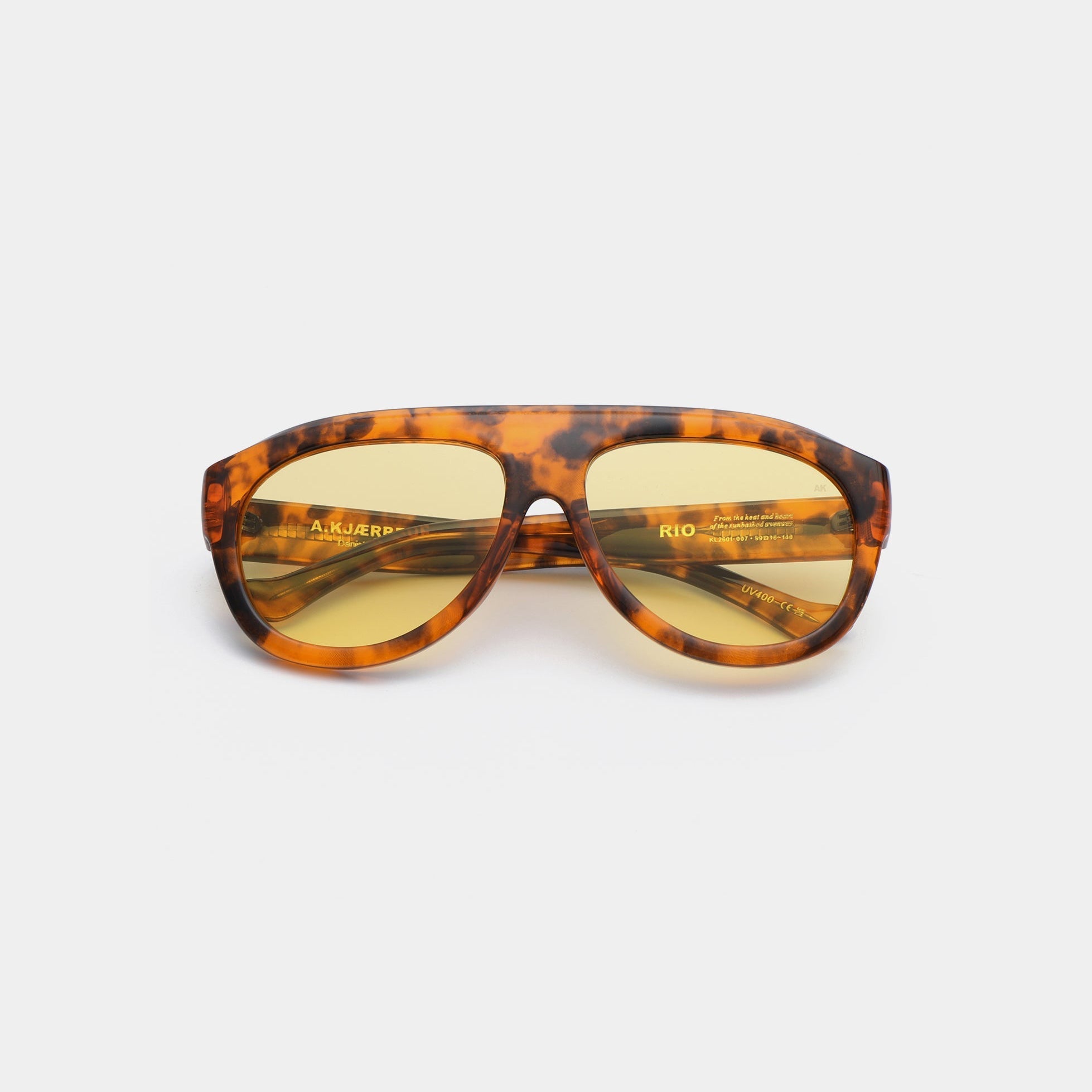 A.KJÆRBEDE RIO Sunglasses l Havana Tortoise Aviator - PUNCH Watch & Eyewear - A.KJÆRBEDE