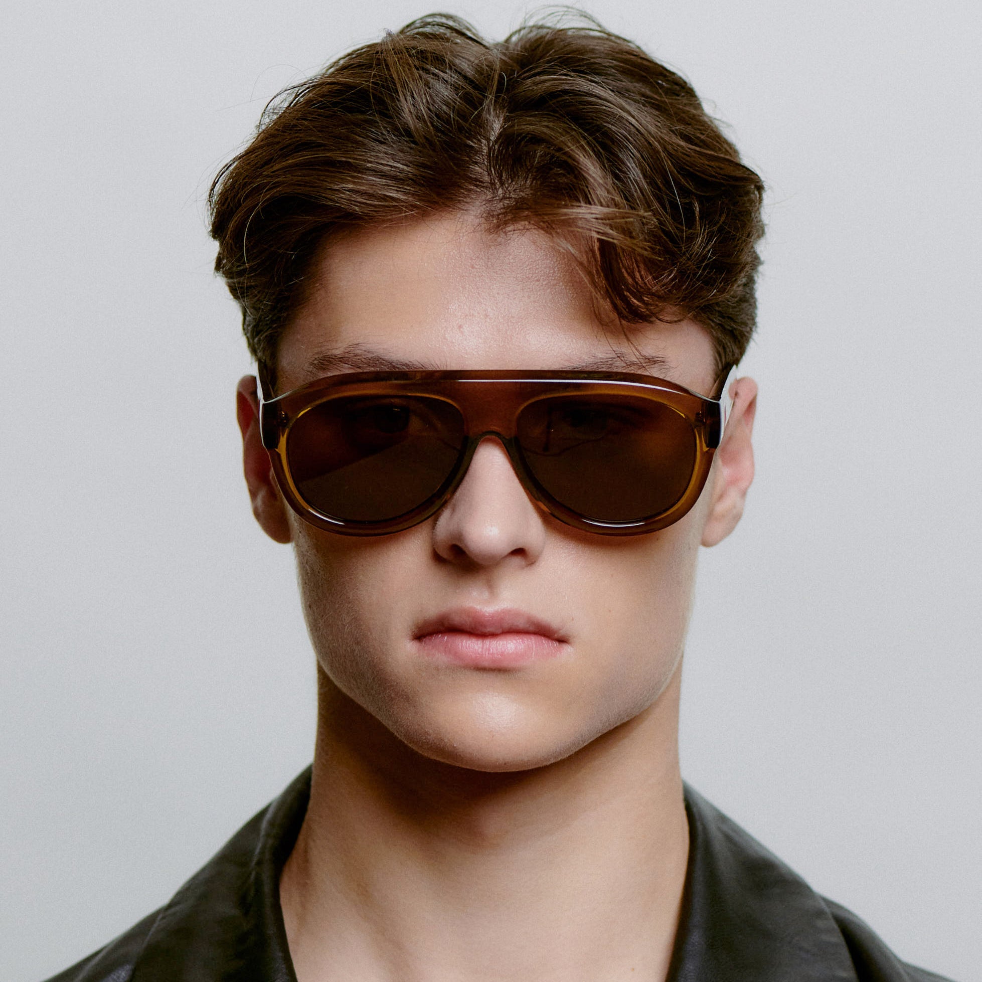 A.KJÆRBEDE RIO Sunglasses l Smoke Transparent Aviator - PUNCH Watch & Eyewear - A.KJÆRBEDE