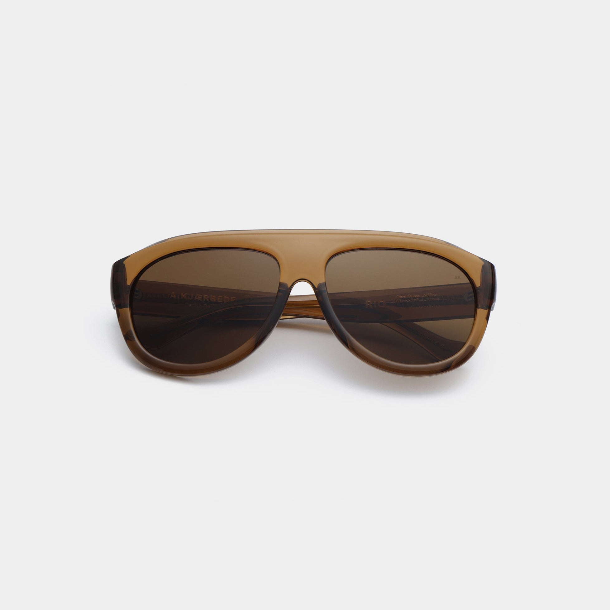 A.KJÆRBEDE RIO Sunglasses l Smoke Transparent Aviator - PUNCH Watch & Eyewear - A.KJÆRBEDE