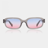 A.KJÆRBEDE WILL Sunglasses l Grey Transparent / Purple Pink Lens
