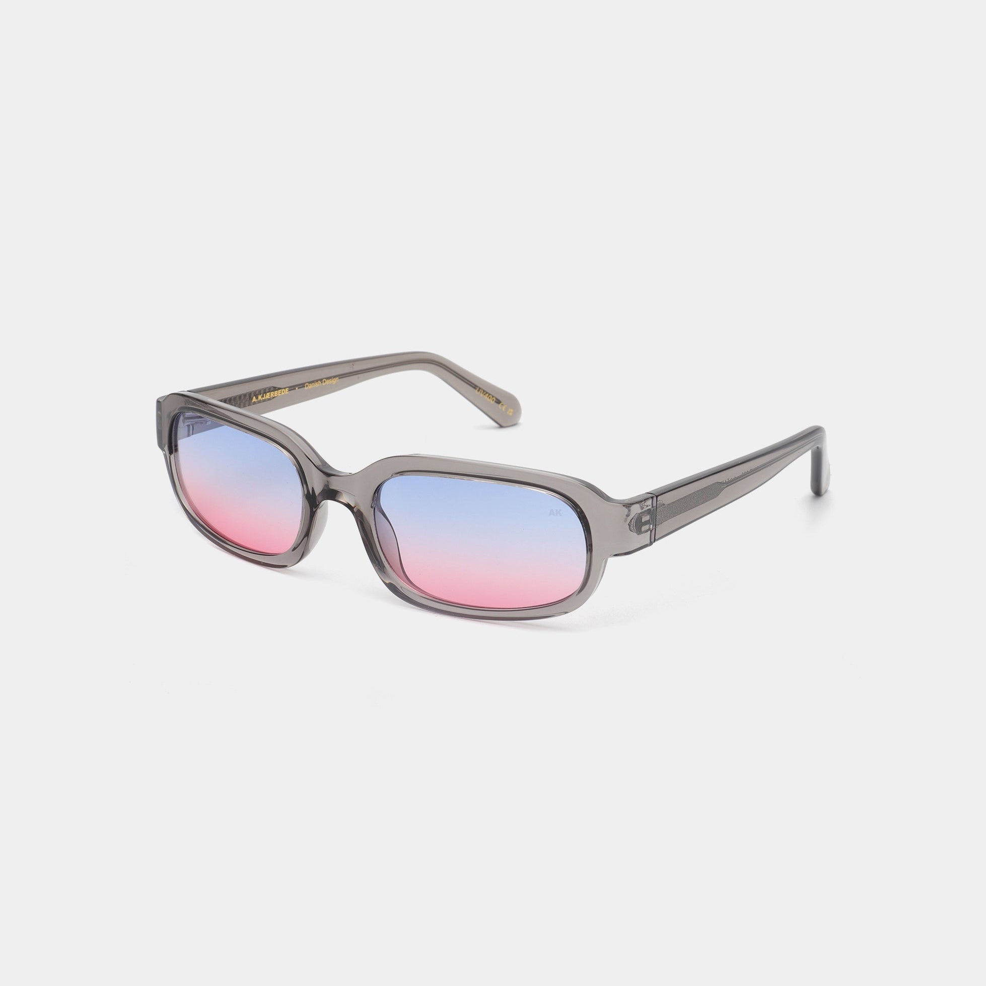 A.KJÆRBEDE WILL Sunglasses l Grey Transparent / Purple Pink Lens - PUNCH Watch & Eyewear - A.KJÆRBEDE