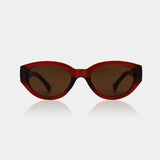 A.KJÆRBEDE WINNIE Sunglasses l Cat-Eye Brown Transparent