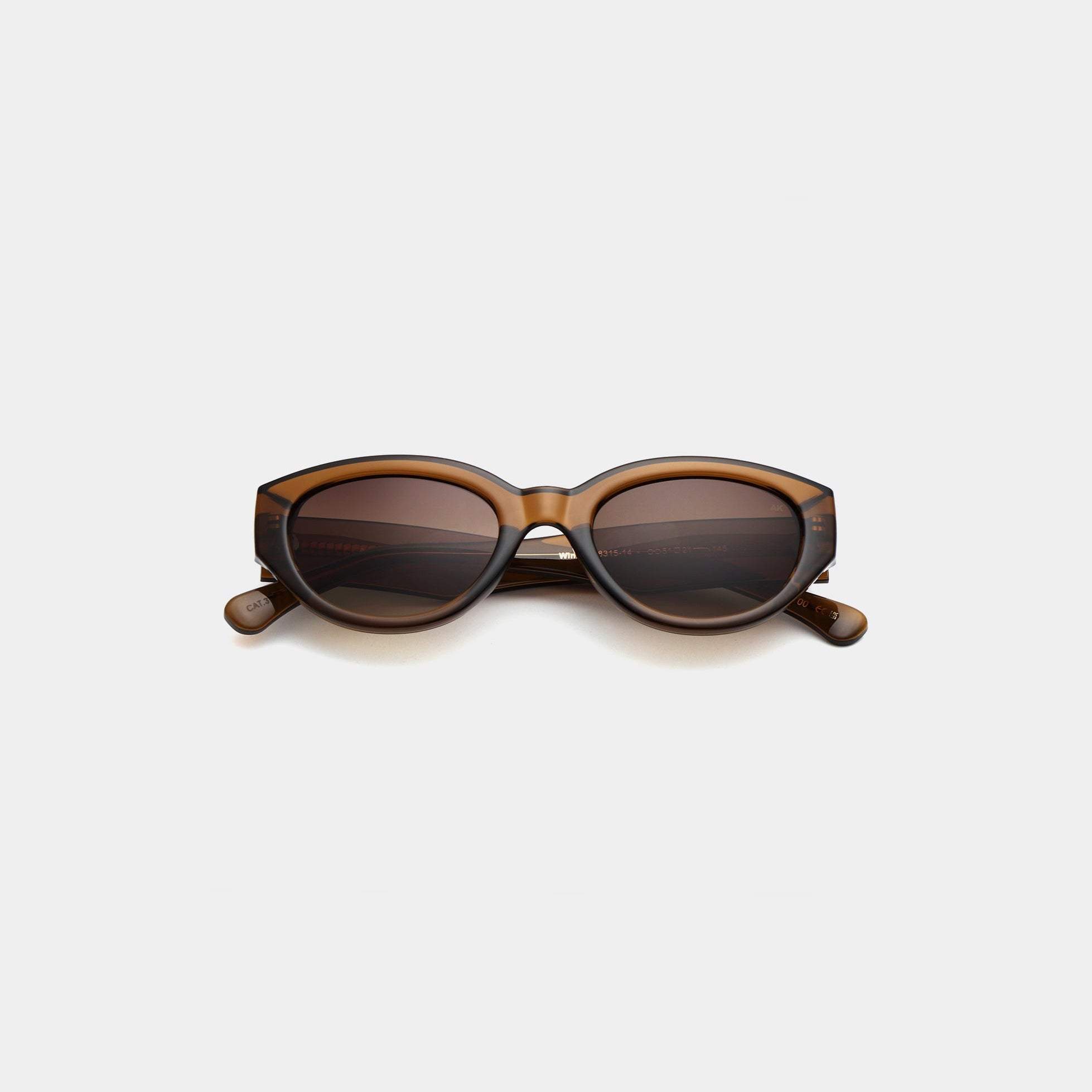 A.KJÆRBEDE WINNIE Sunglasses l Cat - Eye Smoke Transparent - PUNCH Watch & Eyewear - A.KJÆRBEDE