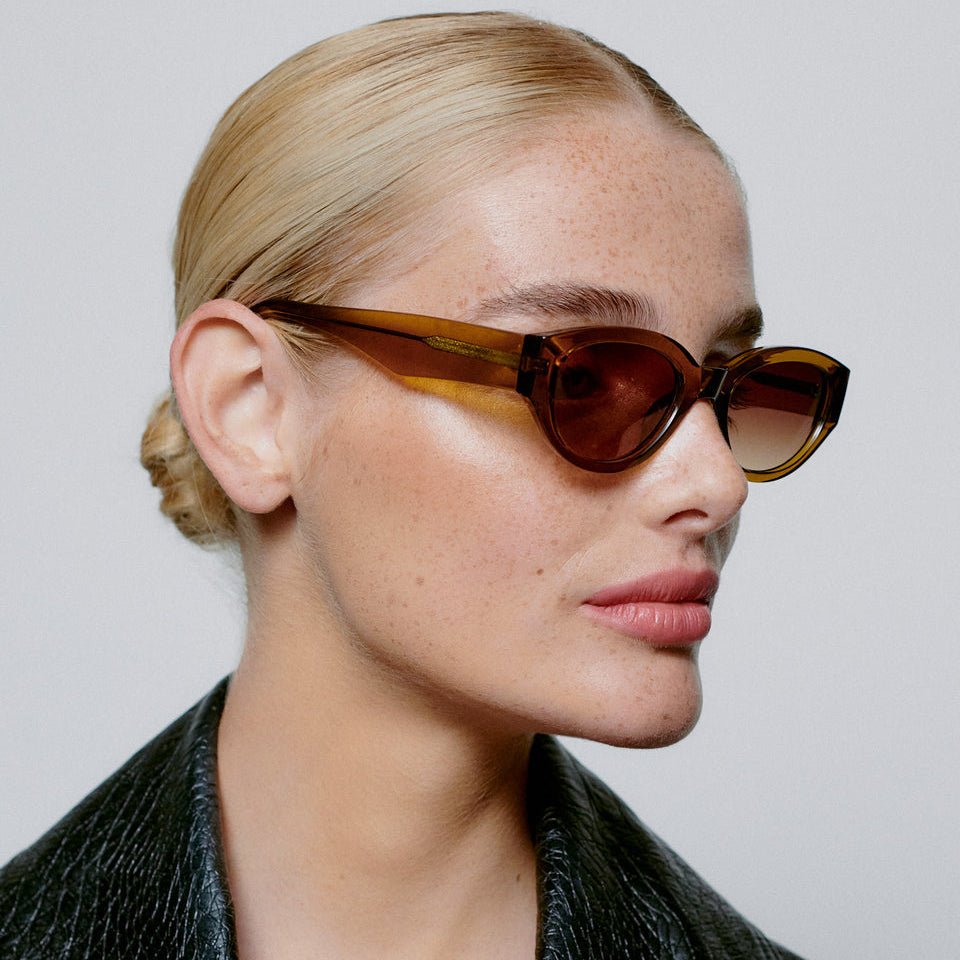 A.KJÆRBEDE WINNIE Sunglasses l Cat - Eye Smoke Transparent - PUNCH Watch & Eyewear - A.KJÆRBEDE