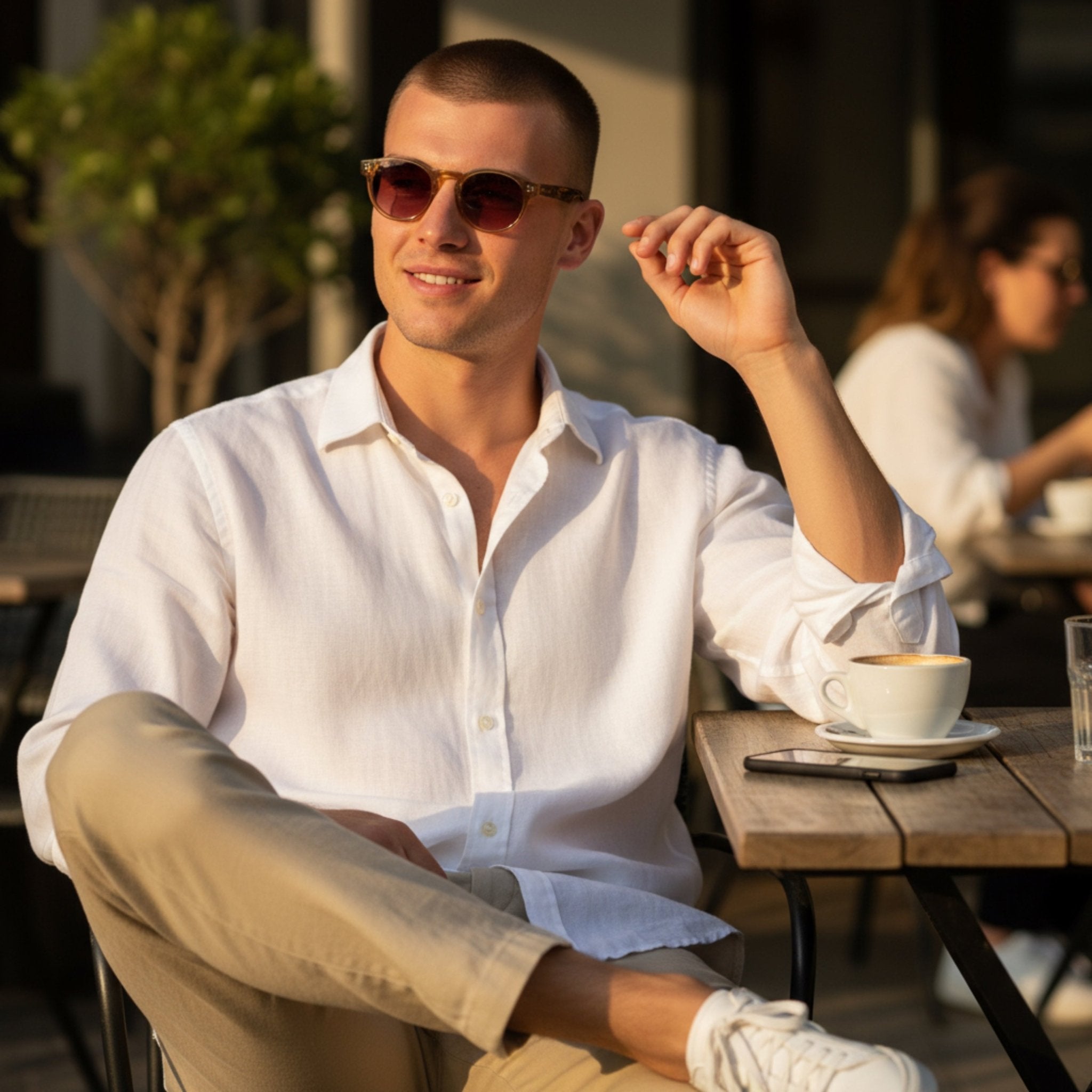 ALBA Polarised Sunglasses, Unisex, Crystal Brown, Brown Gradient by TrueVivid - PUNCH Watch & Eyewear - TRUEVIVID