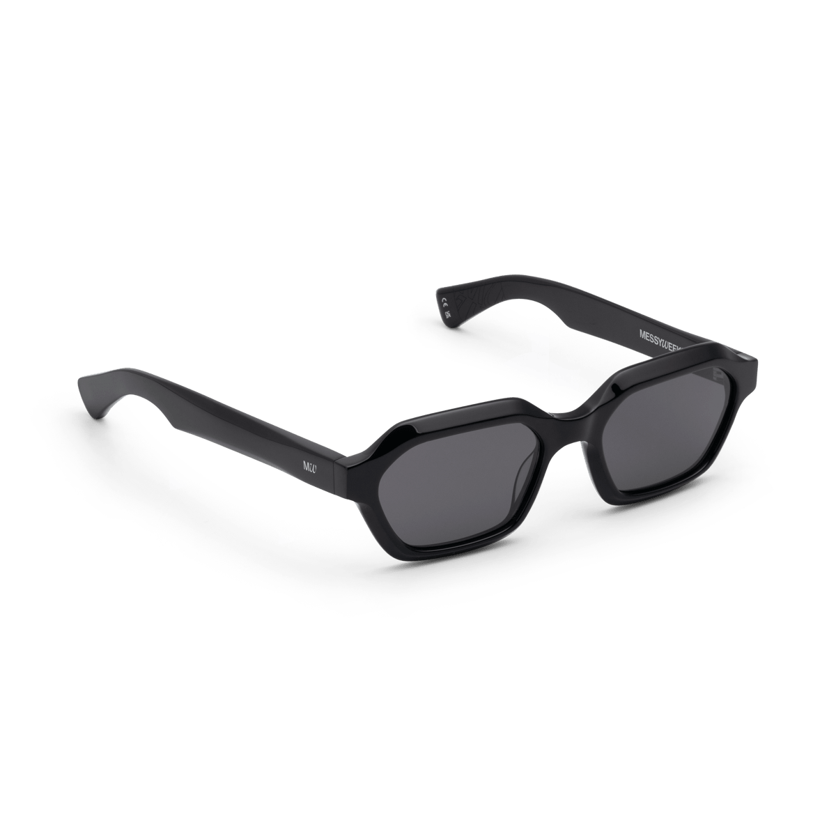 ARO Black Deep Grey Hexagonal Sunglasses fmr Anthony by Messy Weekend - PUNCH Watch & Eyewear - MESSY WEEKEND