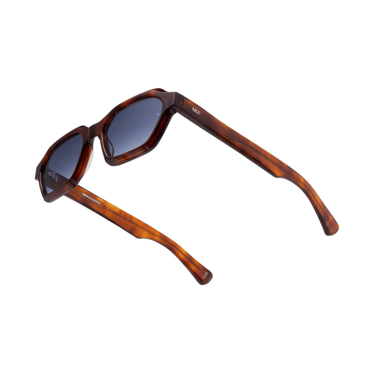 ARO Burnt Havana Deep Blue Gradient Hexagonal Sunglasses fmr Anthony by Messy Weekend - PUNCH Watch & Eyewear - MESSY WEEKEND