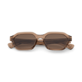 ARO Terra Deep Brown Gradient Hexagonal Sunglasses fmr Anthony Messy Weekend
