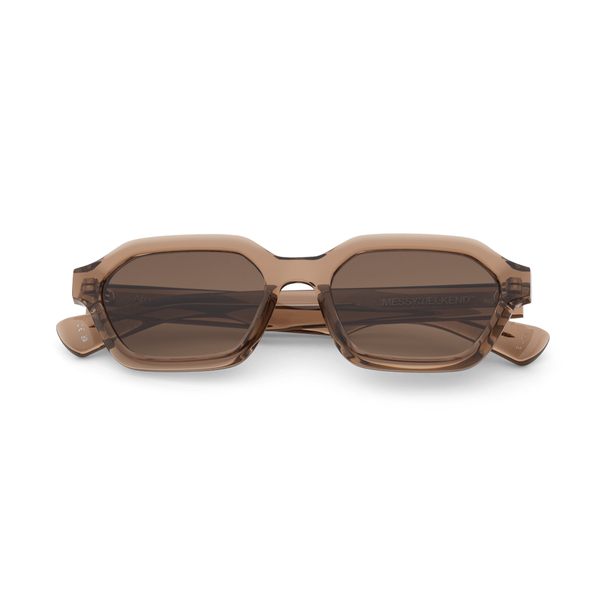 ARO Terra Deep Brown Gradient Hexagonal Sunglasses fmr Anthony Messy Weekend - PUNCH Watch & Eyewear - MESSY WEEKEND