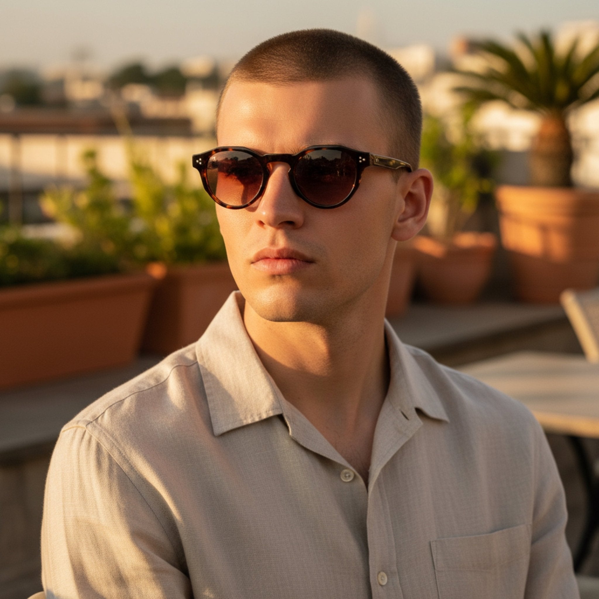 AURA Polarised Sunglasses, Unisex, Brown Tortoise by TrueVivid - PUNCH Watch & Eyewear - TRUEVIVID