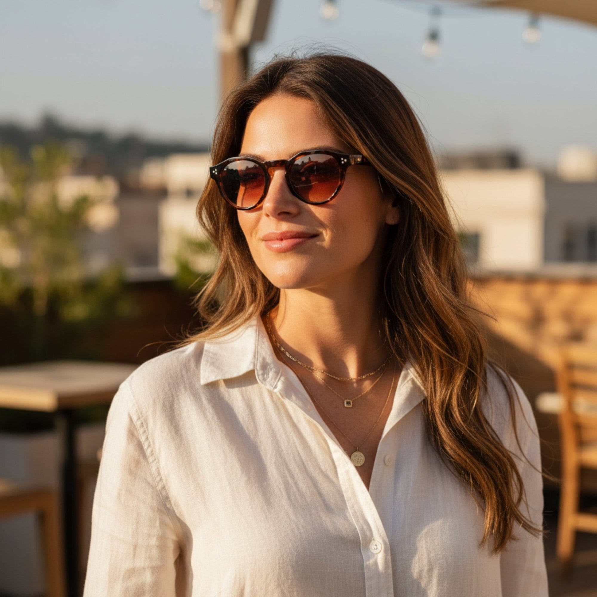 AURA Polarised Sunglasses, Unisex, Brown Tortoise by TrueVivid - PUNCH Watch & Eyewear - TRUEVIVID