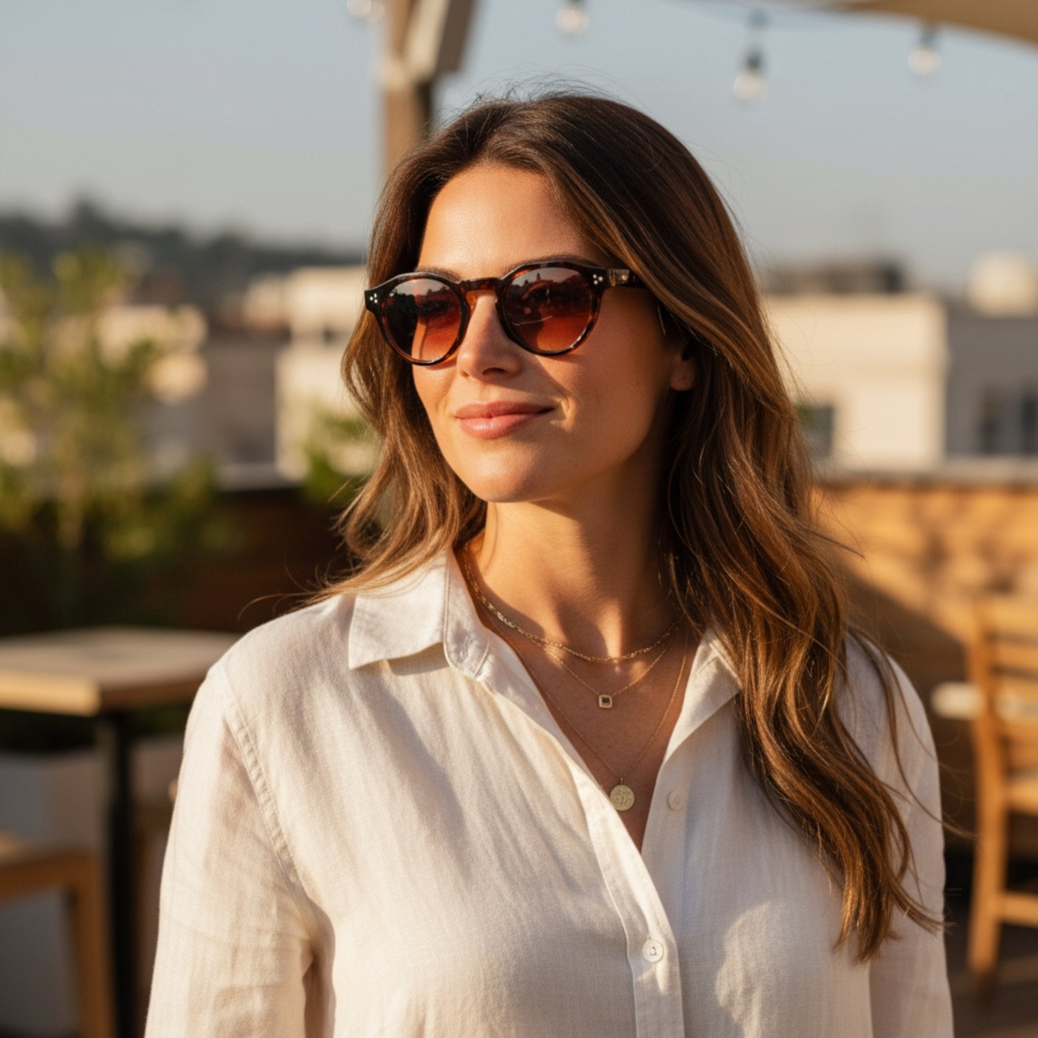 AURA Polarised Sunglasses, Unisex, Brown Tortoise by TrueVivid - PUNCH Watch & Eyewear - TRUEVIVID