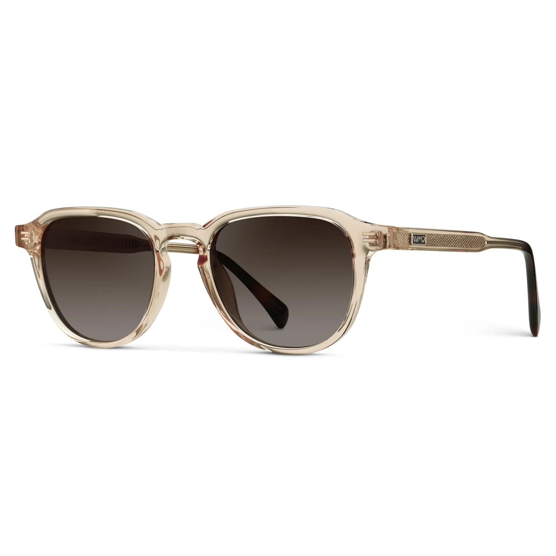 BAKER Round Polarised Men's Sunglasses l Sand Brown - WMP Eyewear - PUNCH Watch & Eyewear - WMP Eyewear