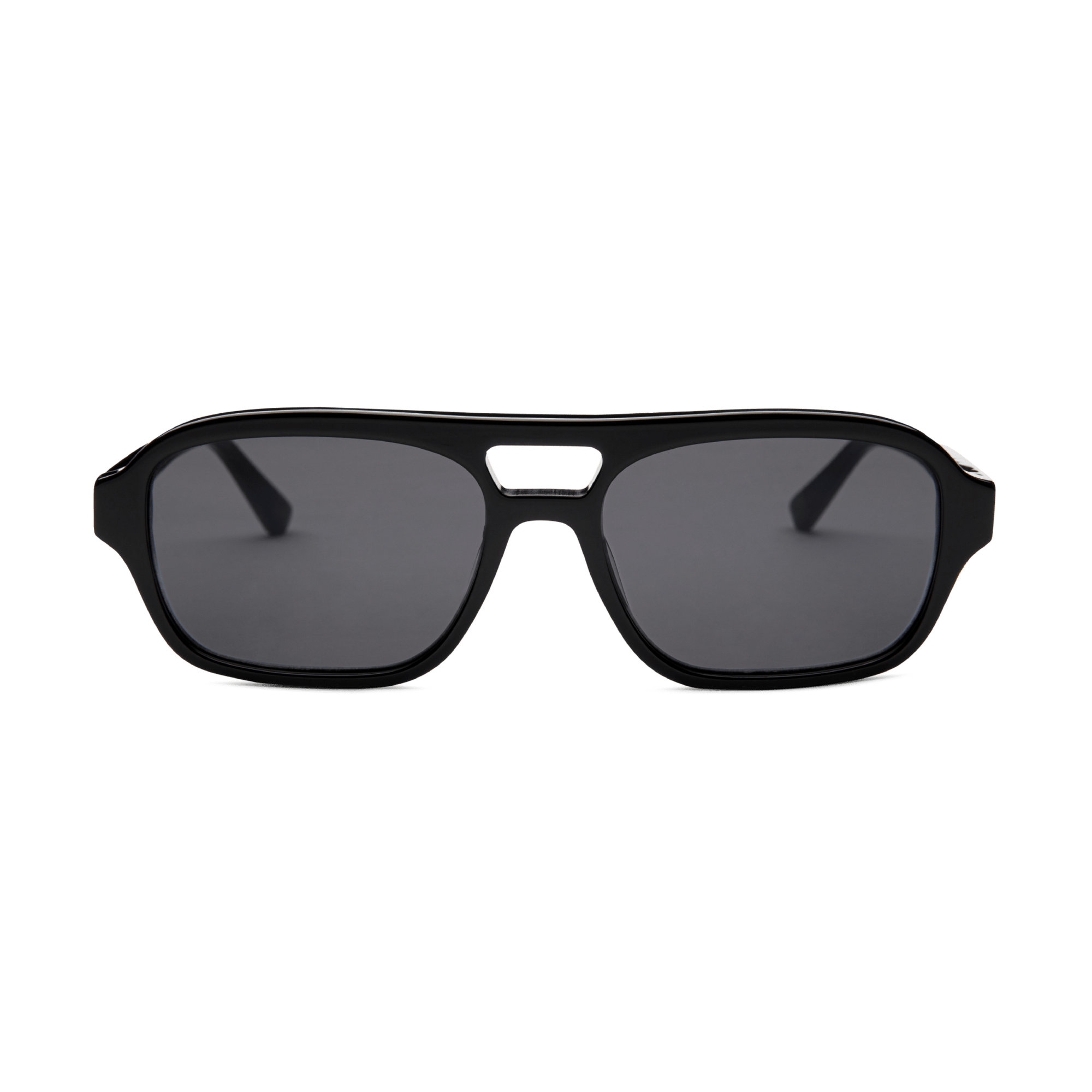 BURT Black Aviator Sunglasses by Messy Weekend - PUNCH Watch & Eyewear - MESSY WEEKEND