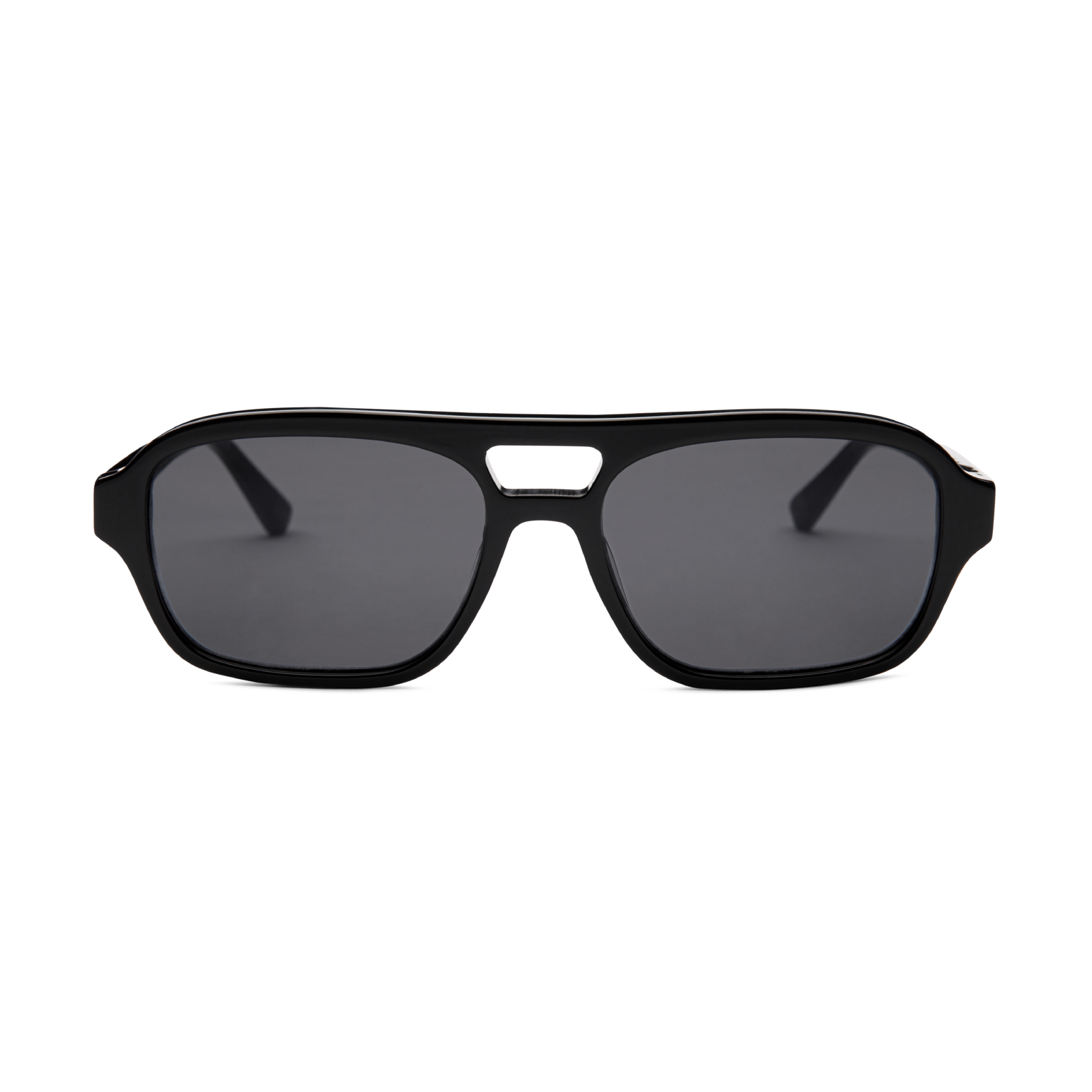 BURT Black Aviator Sunglasses by Messy Weekend - PUNCH Watch & Eyewear - MESSY WEEKEND