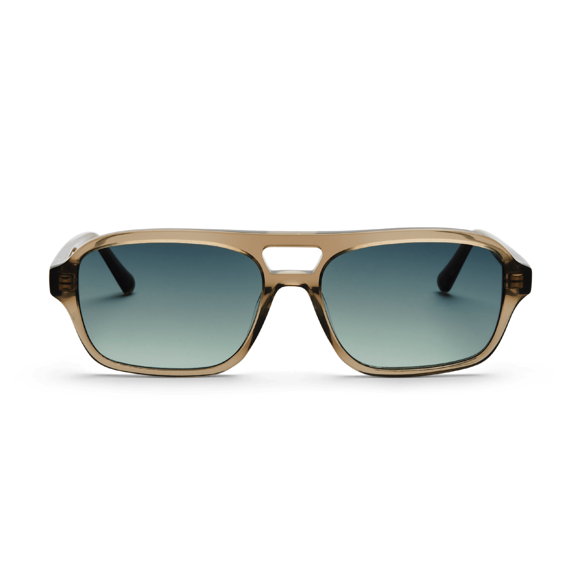 BURT Bottle Green Aviator Sunglasses by Messy Weekend - PUNCH Watch & Eyewear - MESSY WEEKEND