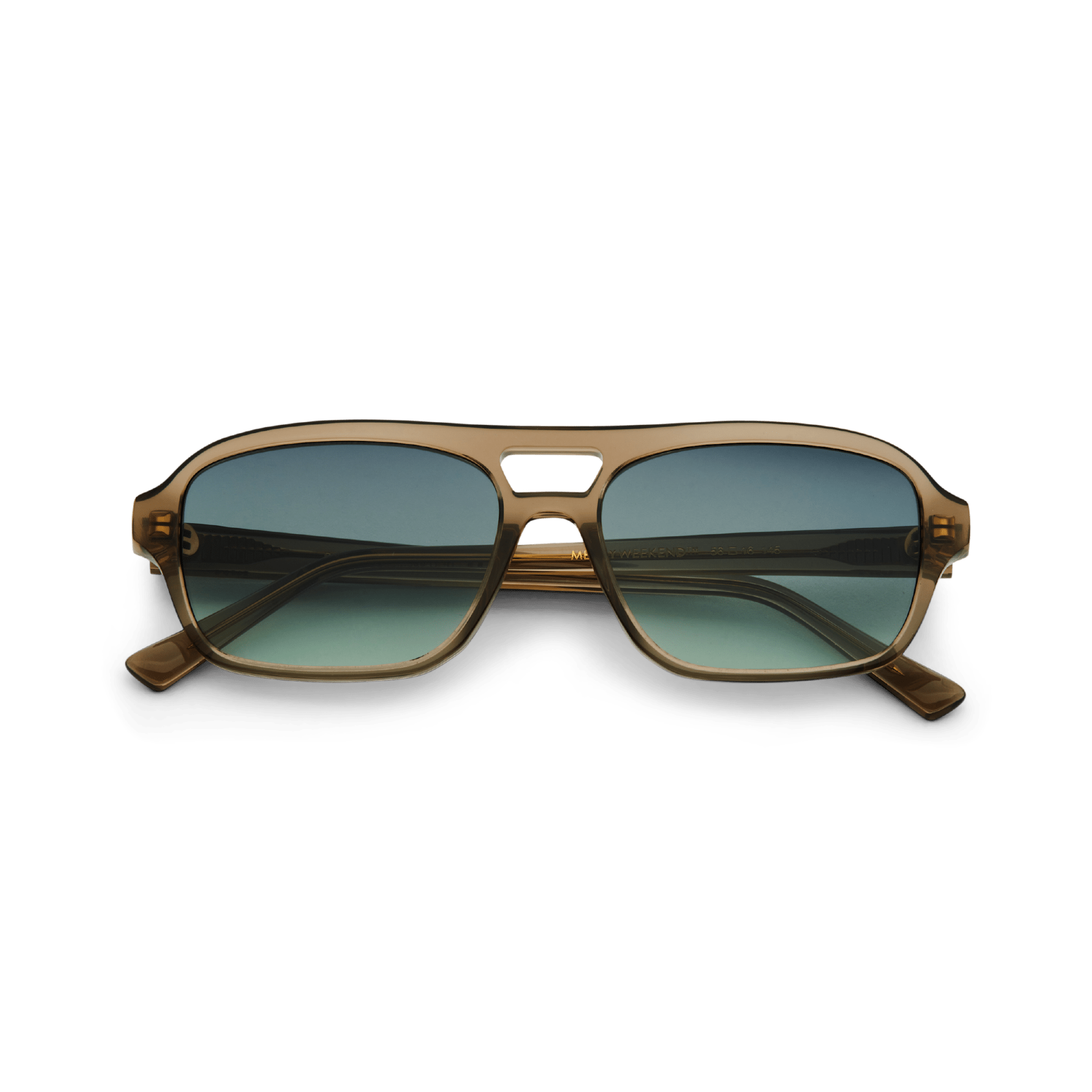 BURT Bottle Green Aviator Sunglasses by Messy Weekend - PUNCH Watch & Eyewear - MESSY WEEKEND
