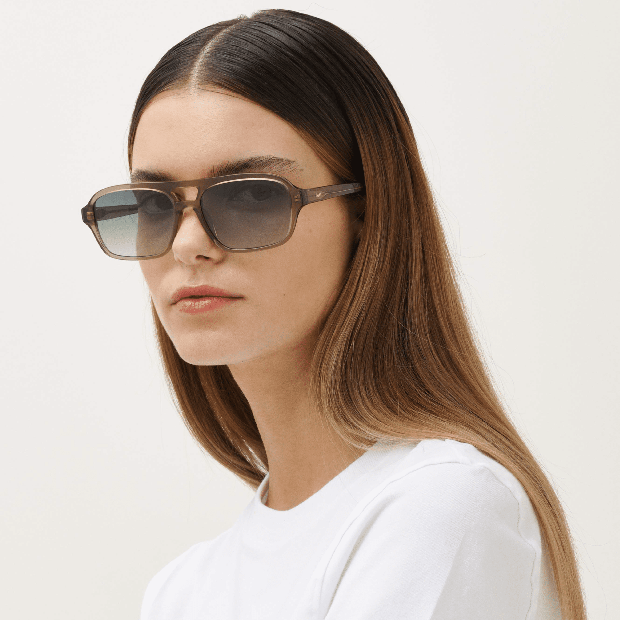 BURT Bottle Green Aviator Sunglasses by Messy Weekend - PUNCH Watch & Eyewear - MESSY WEEKEND