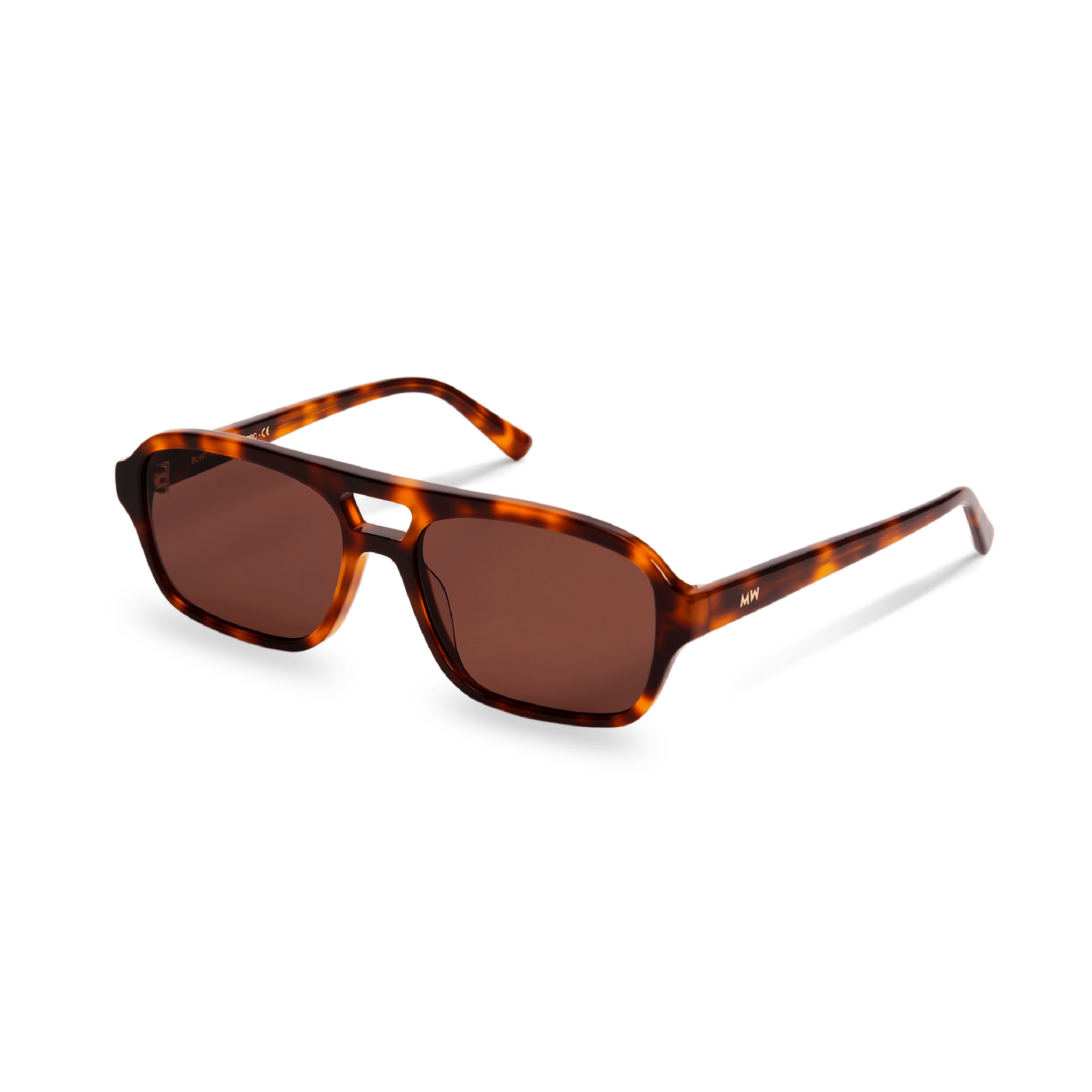 BURT Tortoise Brown Aviator Sunglasses by Messy Weekend - PUNCH Watch & Eyewear - MESSY WEEKEND