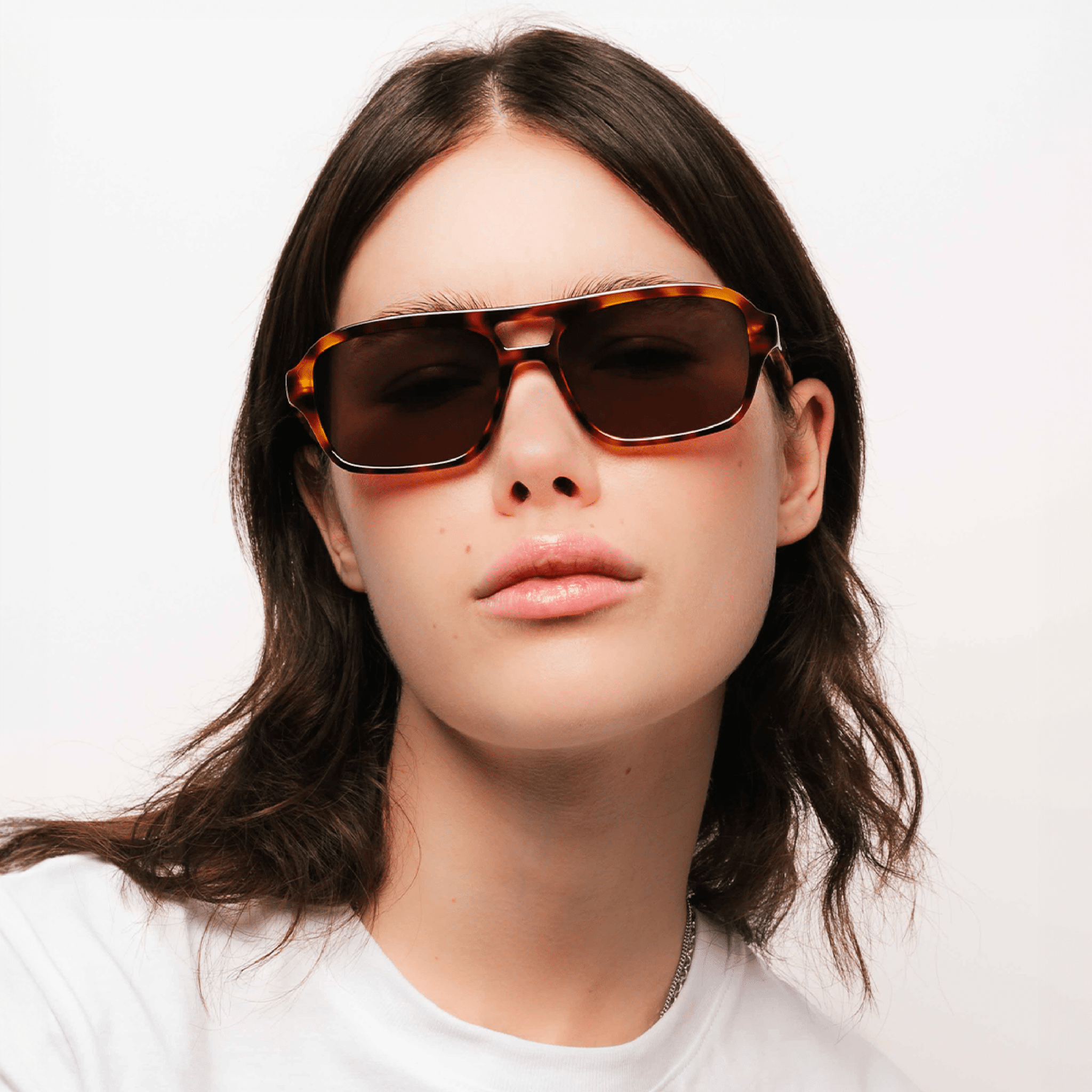 BURT Tortoise Brown Aviator Sunglasses by Messy Weekend - PUNCH Watch & Eyewear - MESSY WEEKEND