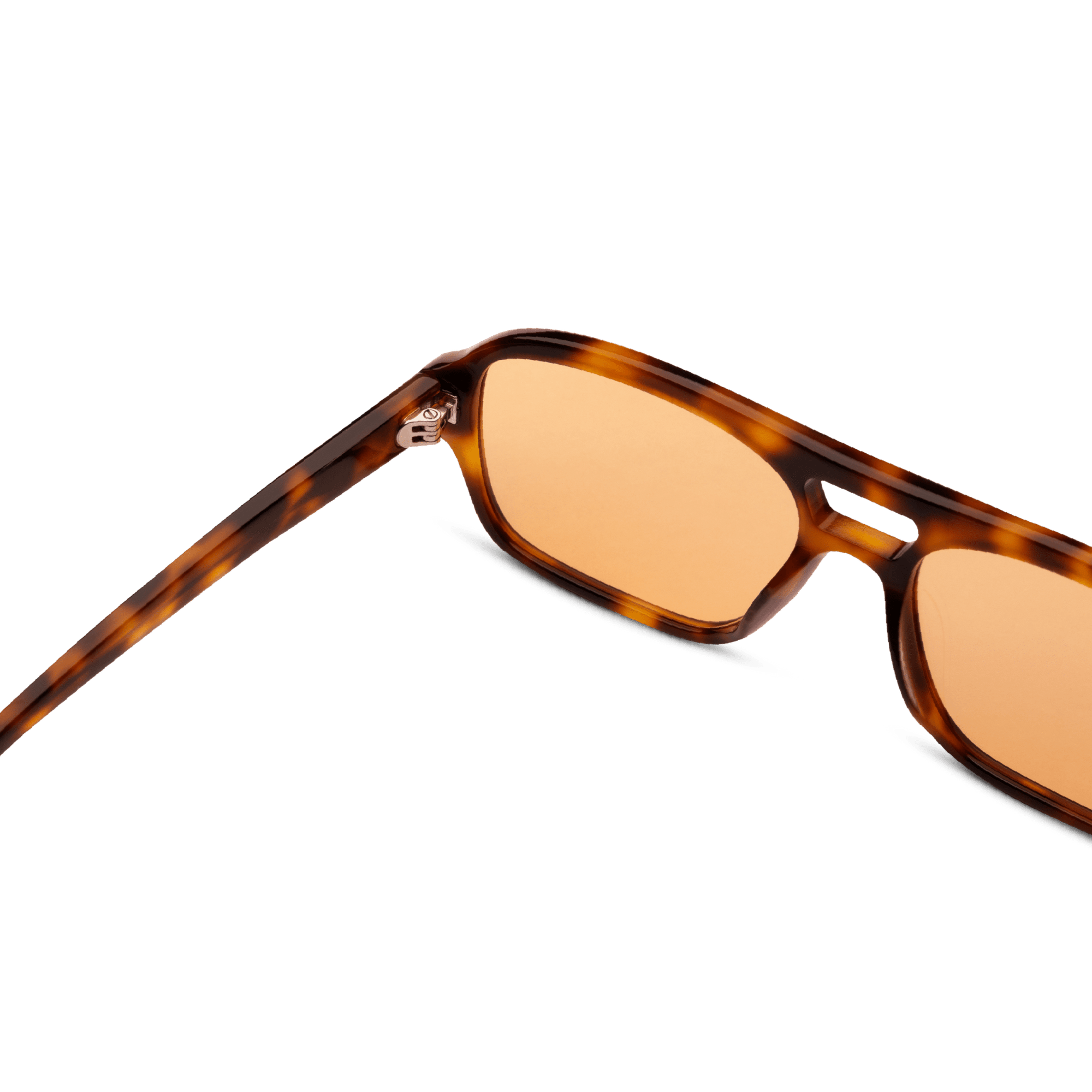 BURT Tortoise Orange Lens Aviator Sunglasses by Messy Weekend - PUNCH Watch & Eyewear - MESSY WEEKEND