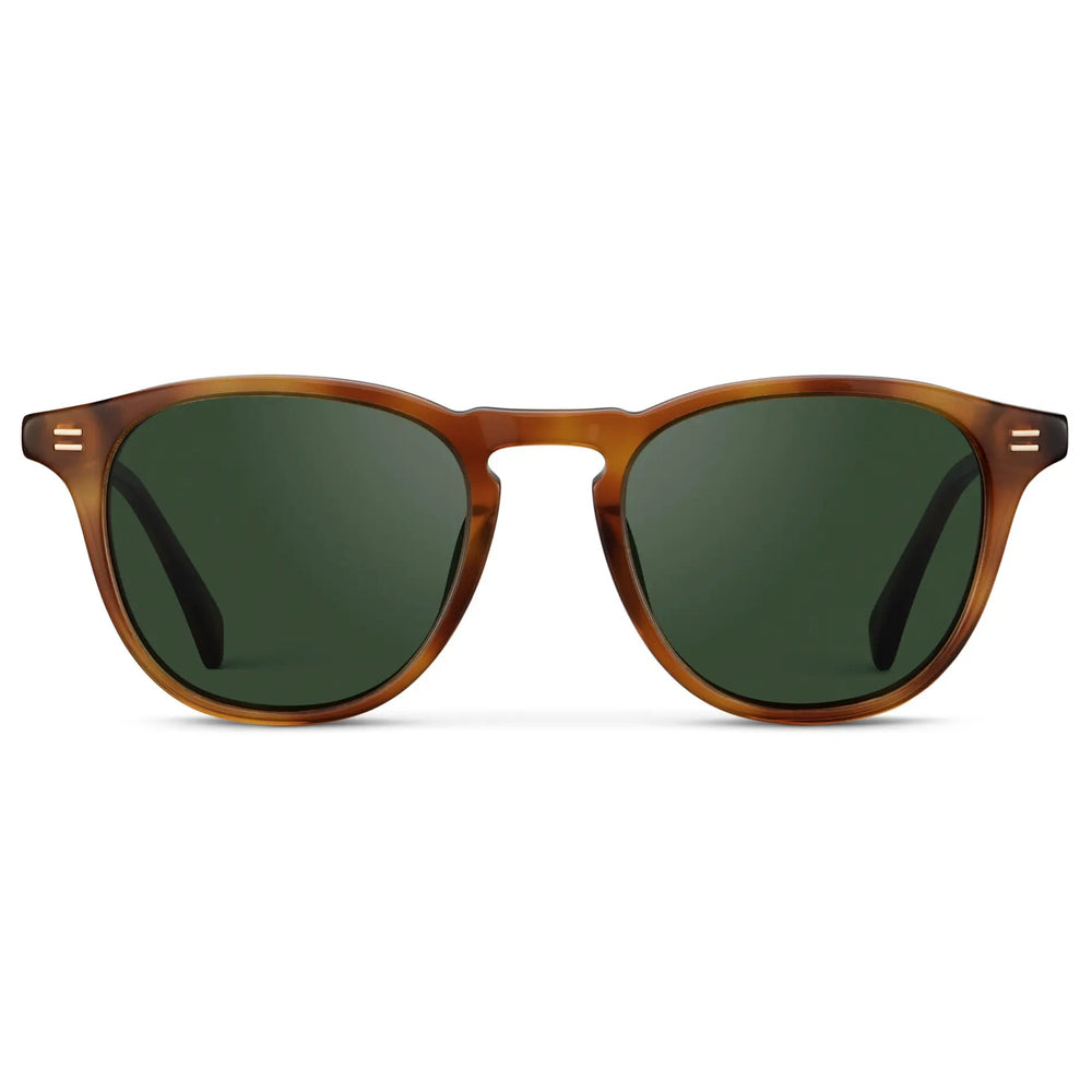 CAMERON Men's Round Polarised Sunglasses l Honey Tortoise - WMP Eyewear - PUNCH Watch & Eyewear - WMP Eyewear