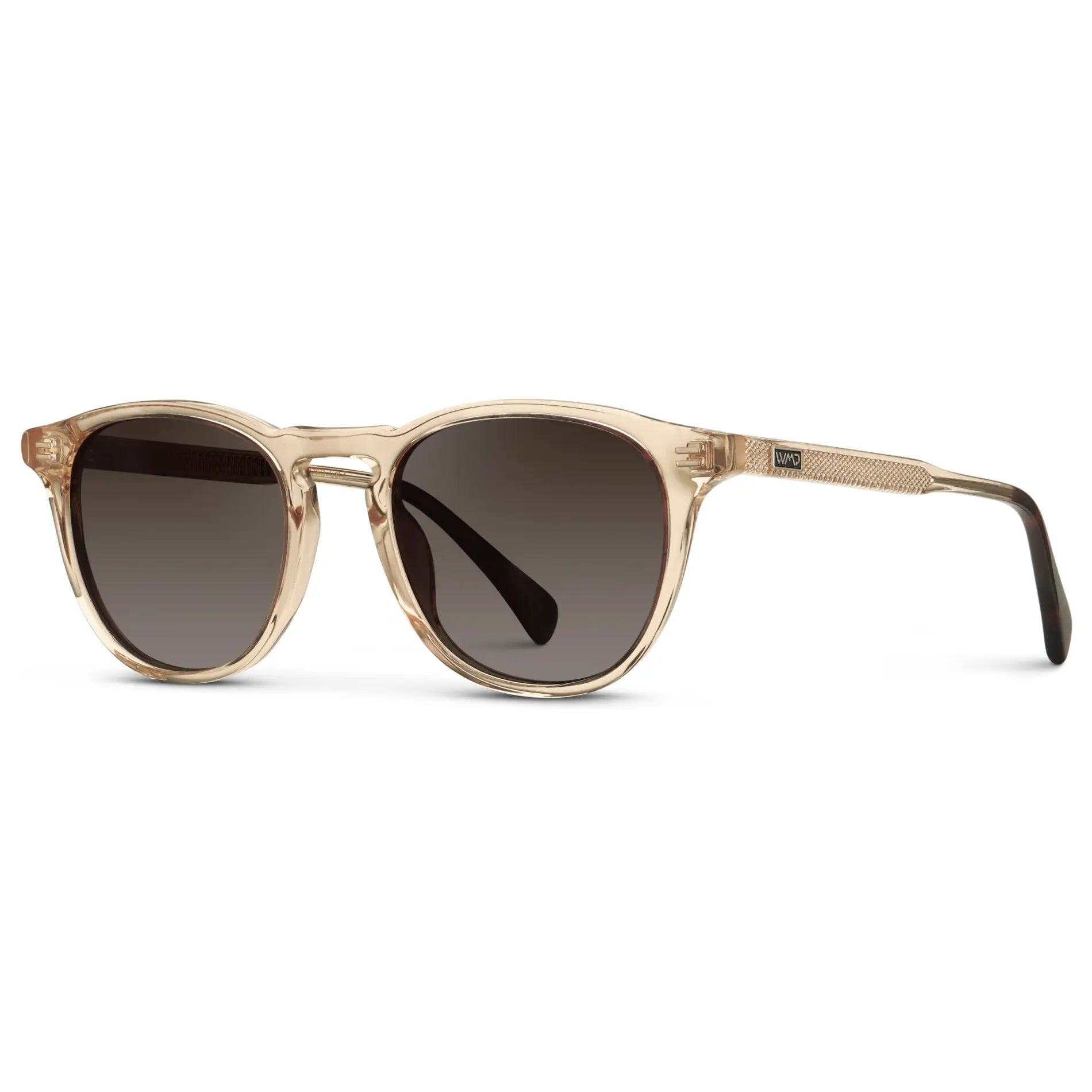 CAMERON Men's Round Polarised Sunglasses l Sand Brown - WMP Eyewear - PUNCH Watch & Eyewear - WMP Eyewear
