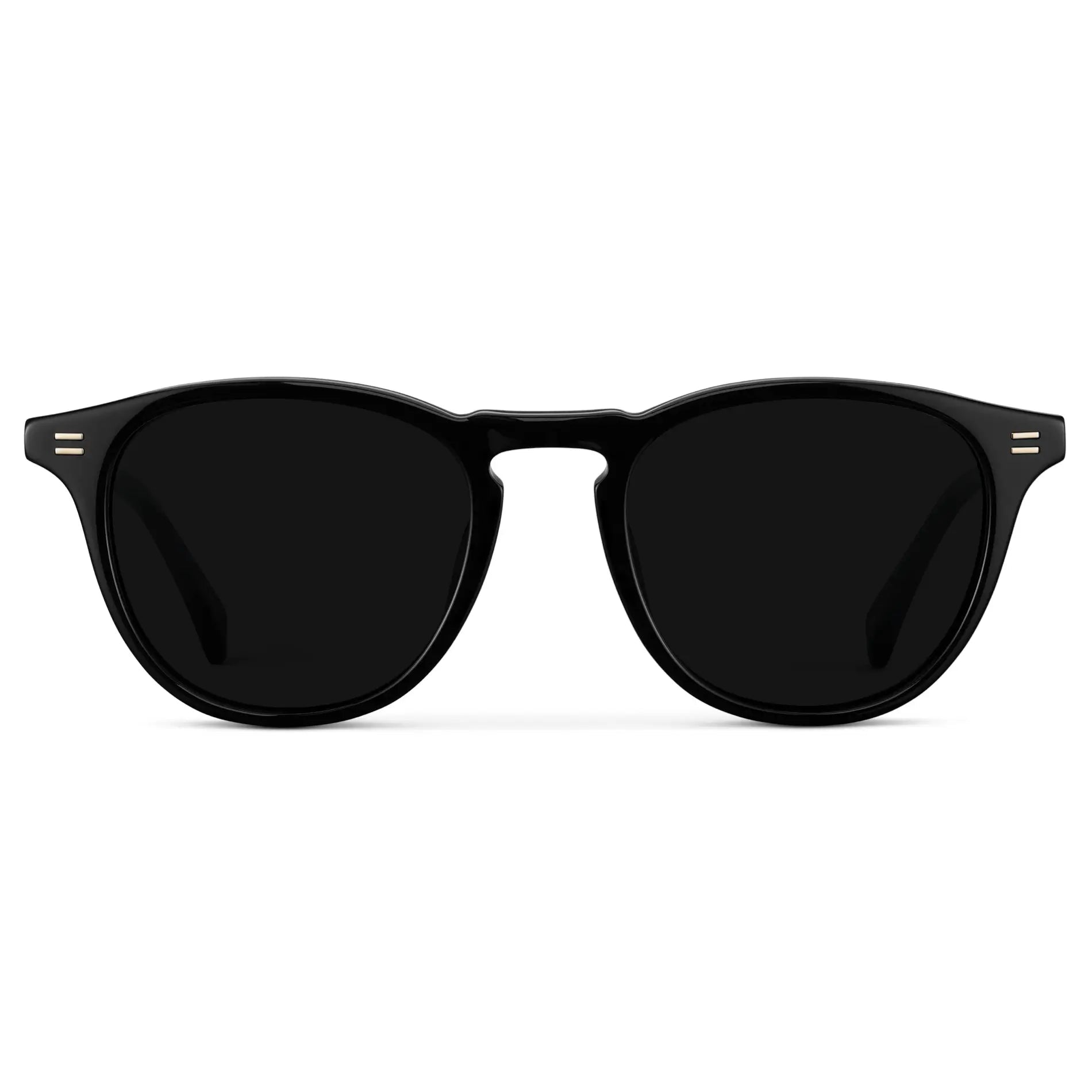 CAMERON Men's Round Polarised Sunglasses l Triple Black - WMP Eyewear - PUNCH Watch & Eyewear - WMP Eyewear