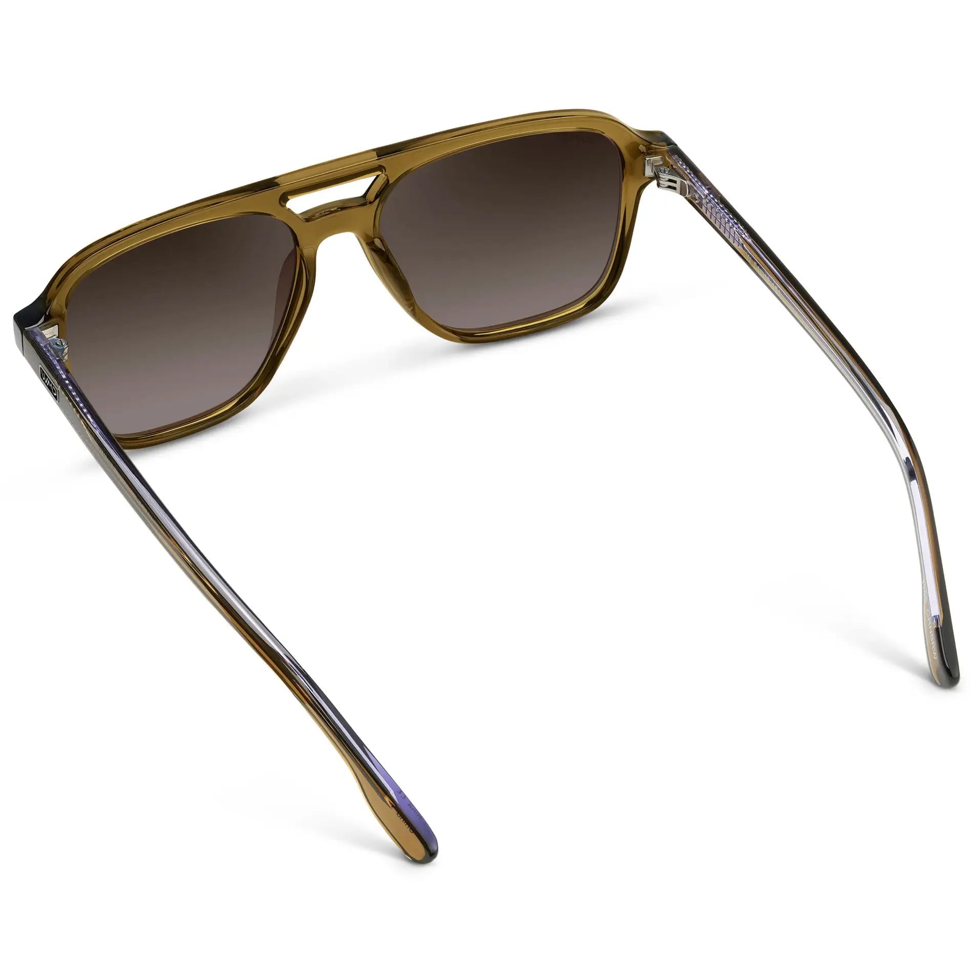 DEAN Polarised Oversized Aviator Sunglasses in Crystal Verde by WMP Eyewear - PUNCH Watch & Eyewear - WMP Eyewear