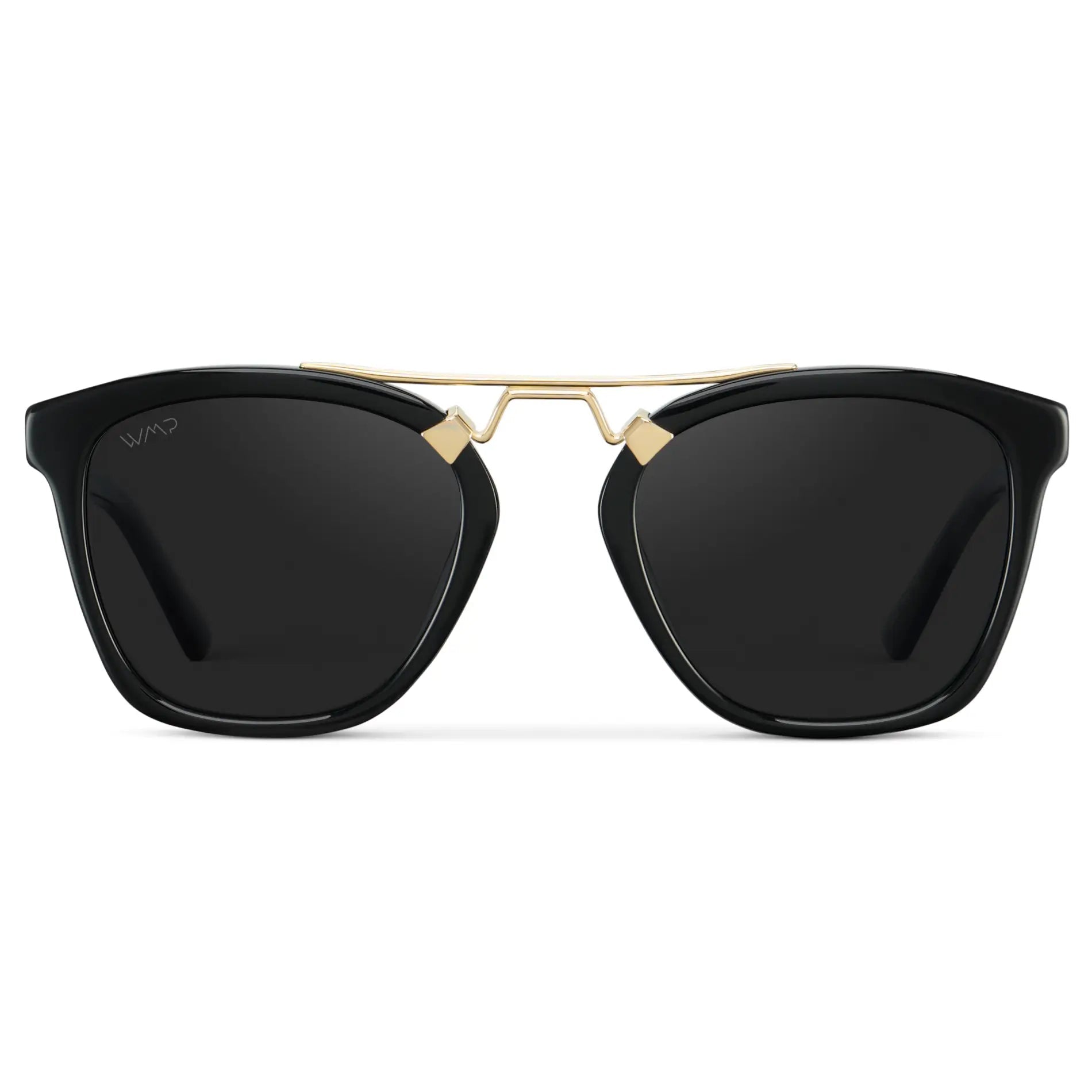 DEMI Oversized Women's Polarised Sunglasses in Black by WMP Eyewear - PUNCH Watch & Eyewear - WMP Eyewear