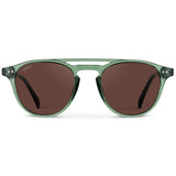 EASTON Men's Round Trendy Sunglasses in Emerald Green by WMP Eyewear