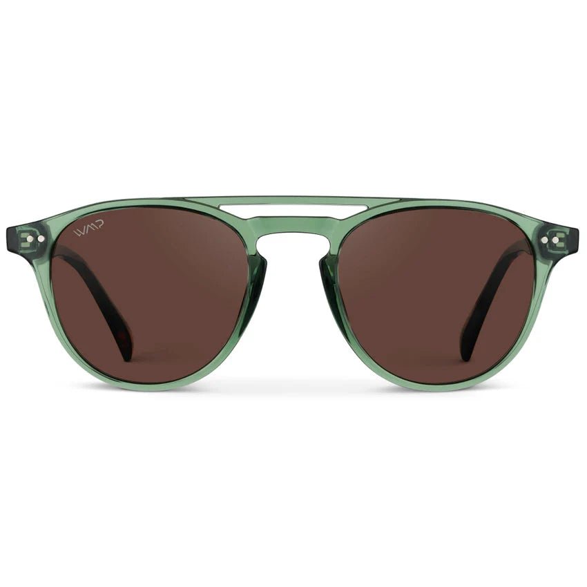 EASTON Men's Round Trendy Sunglasses in Emerald Green by WMP Eyewear - PUNCH Watch & Eyewear - WMP Eyewear