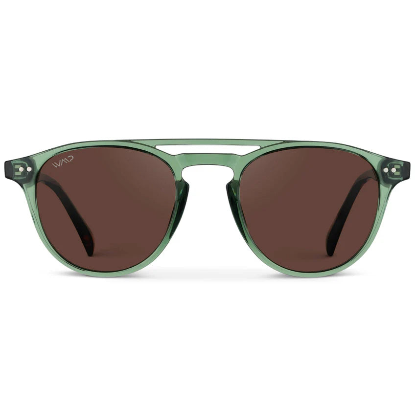 EASTON Men s Round Trendy Sunglasses in Emerald Green by WMP Eyewear Punch Watch Design