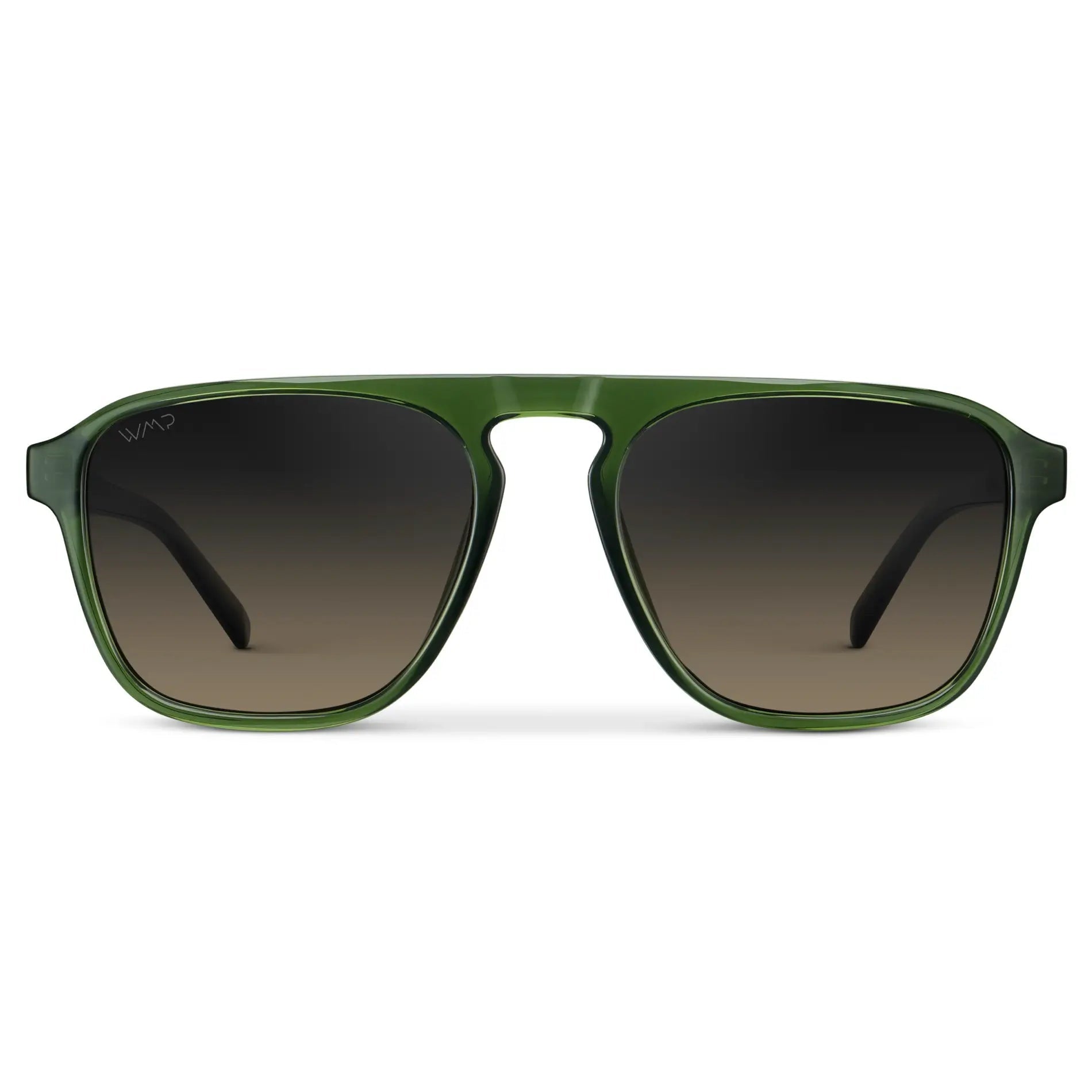 EMERSON Unisex Square Aviator Sunglasses in Jade Green WMP Eyewear - PUNCH Watch & Eyewear - WMP Eyewear