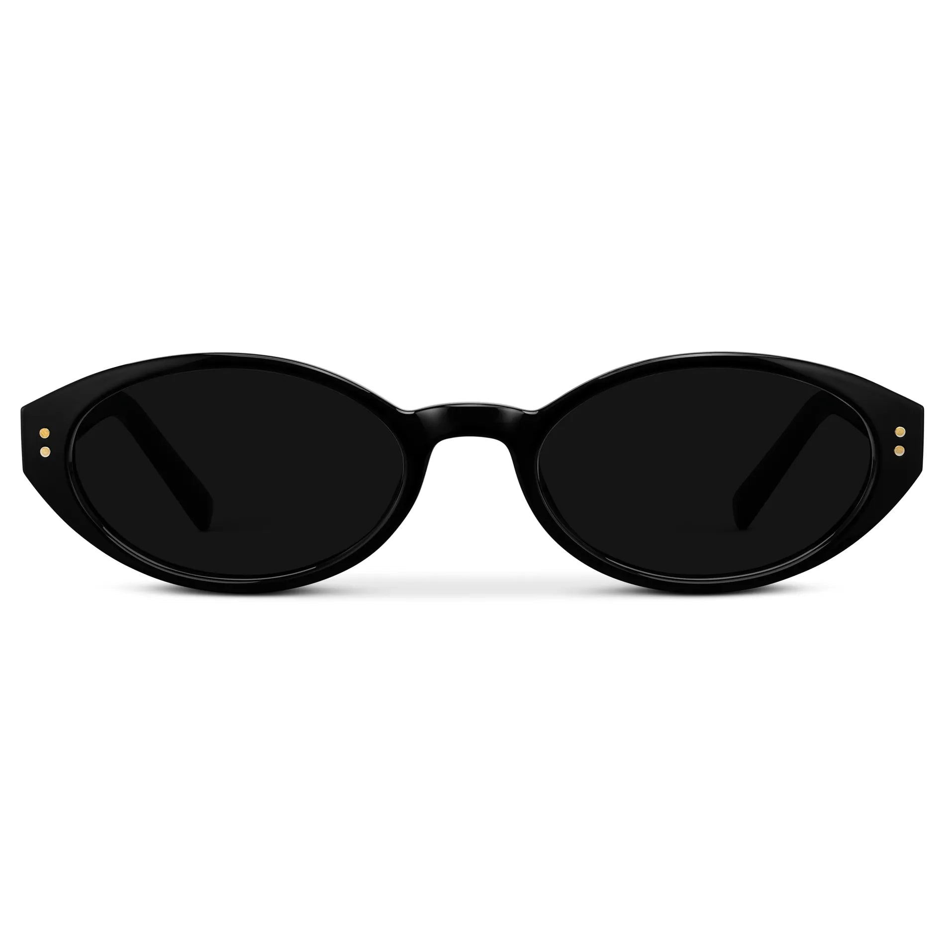 ESME Classic Oval Women's Sunglasses in Black by WMP Eyewear - PUNCH Watch & Eyewear - WMP Eyewear