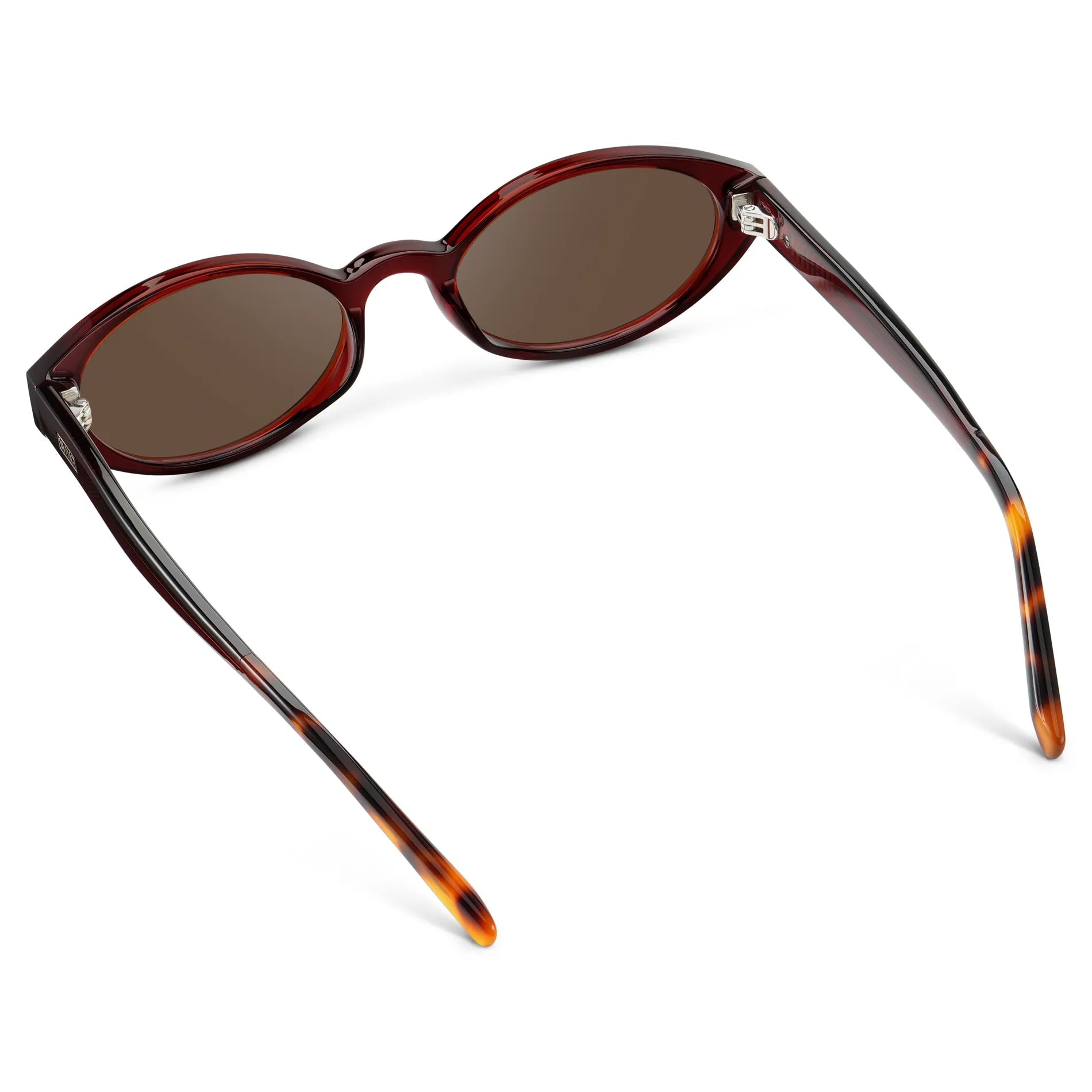 ESME Classic Oval Women's Sunglasses in Red Garnet by WMP Eyewear - PUNCH Watch & Eyewear - WMP Eyewear