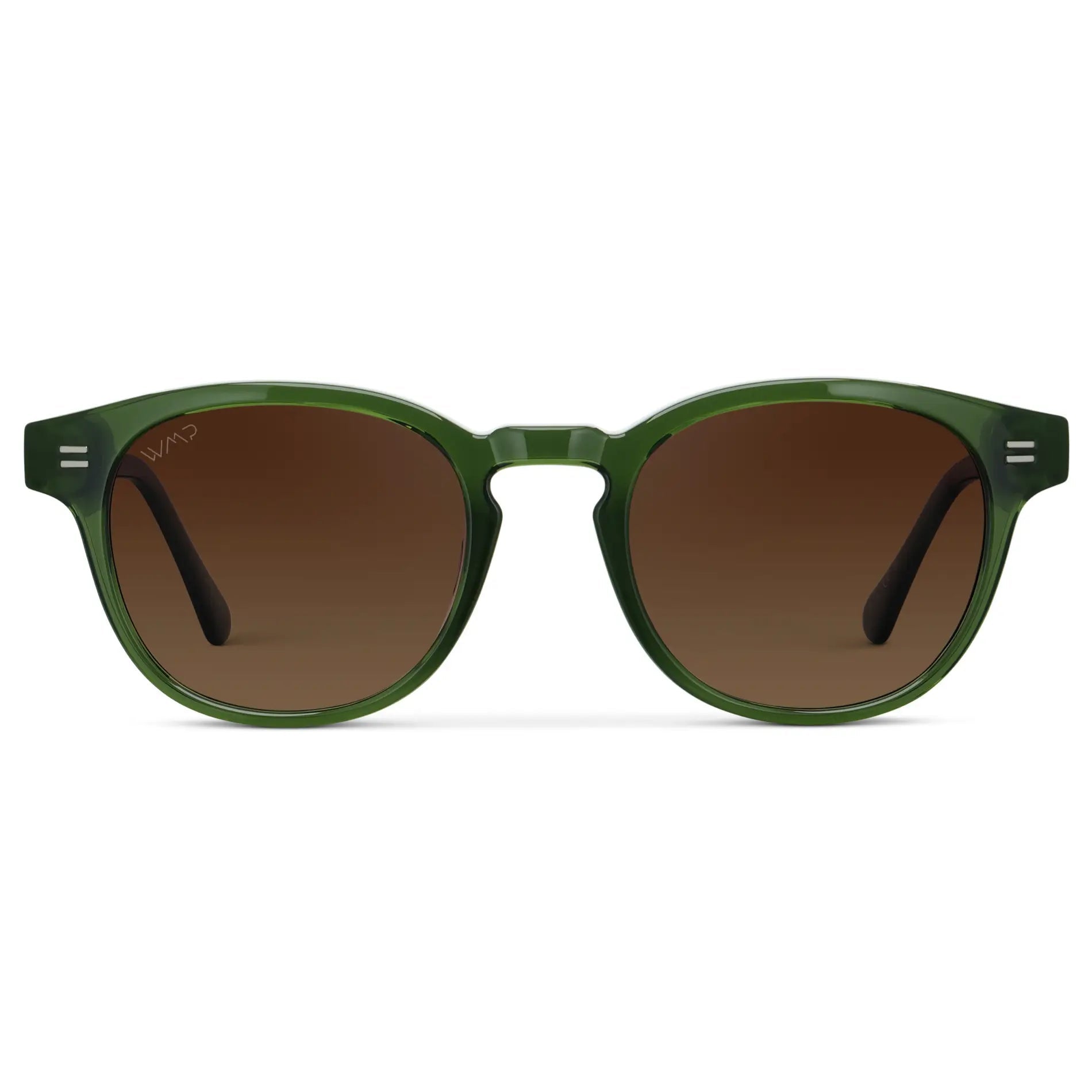 FELIX Polarised Round Sunglasses | Jade Green l WMP Eyewear