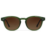 FELIX Mid-Century Polarised Unisex Sunglasses in Jade Green WMP Eyewear