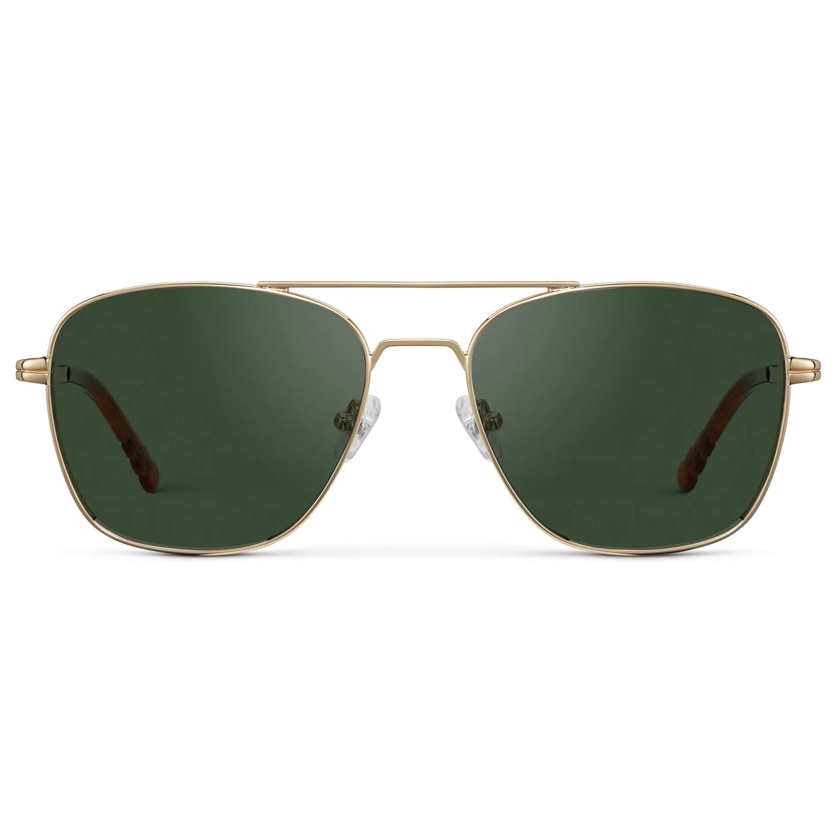 FOX Double Bridge Aviator Sunglasses - Gold l WMP Eyewear - PUNCH Watch & Eyewear - WMP Eyewear