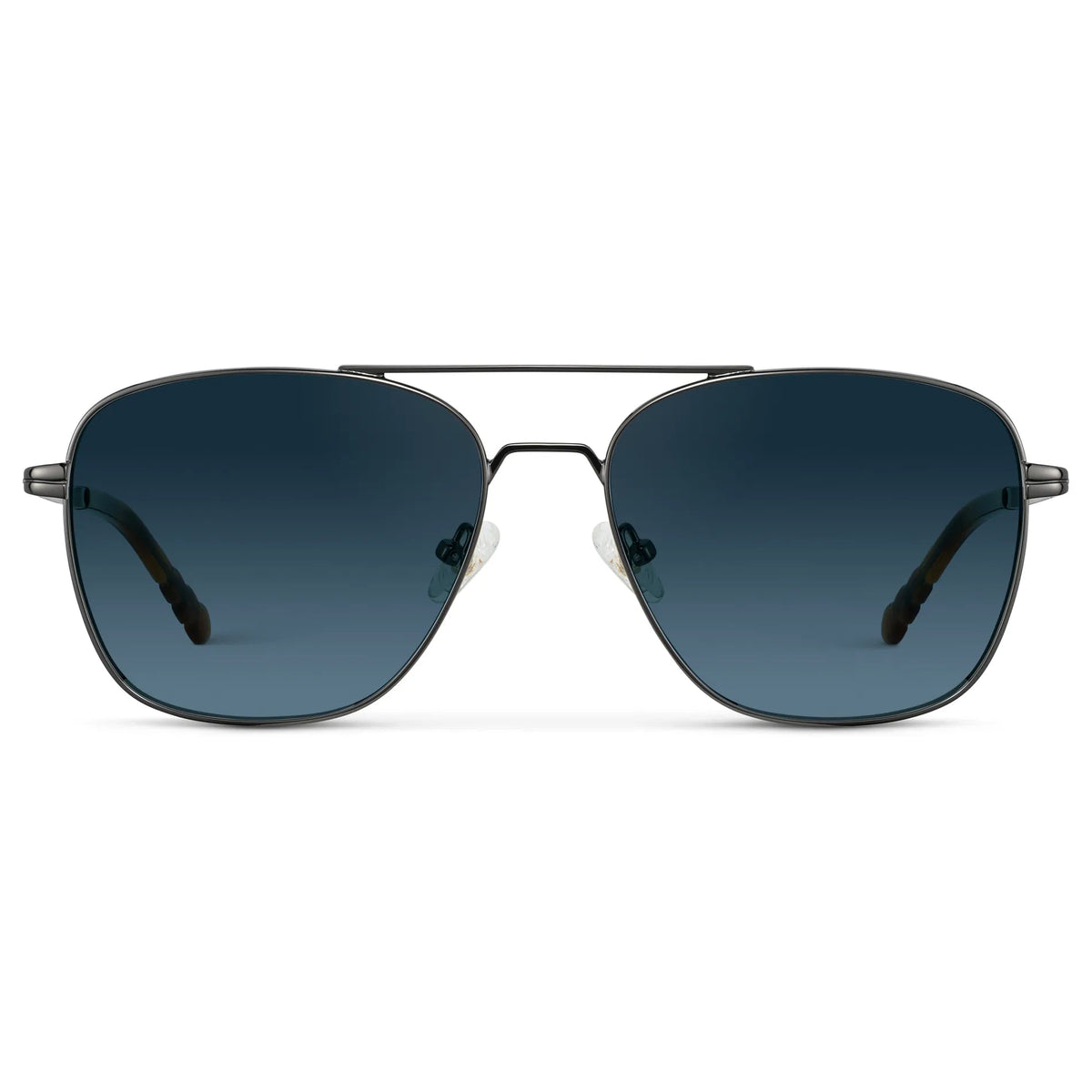 FOX Double Bridge Aviator Sunglasses - Gunmetal l WMP Eyewear - PUNCH Watch & Eyewear - WMP Eyewear