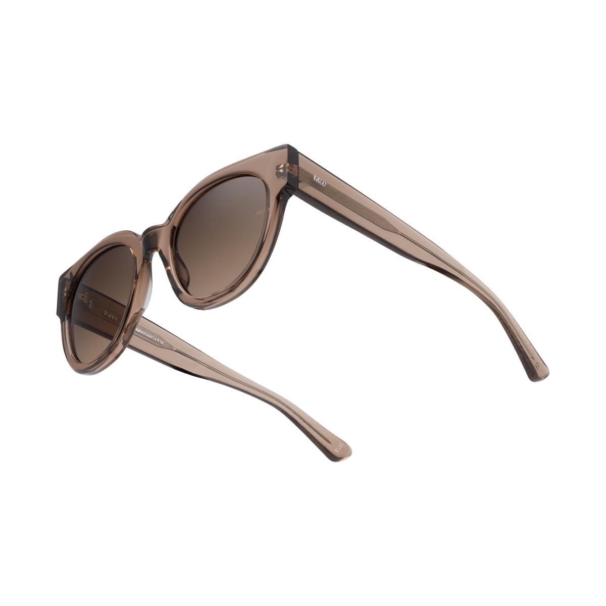 IONA Oversized Rounded Cat-Eye Acetate Sunglasses in Brown by Messy Weekend - PUNCH Watch & Eyewear - MESSY WEEKEND