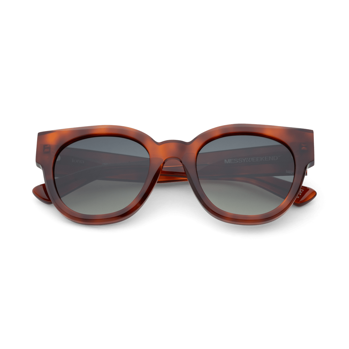 IONA Oversized Rounded Cat-Eye Acetate Sunglasses in Tortoise by Messy Weekend - PUNCH Watch & Eyewear - MESSY WEEKEND
