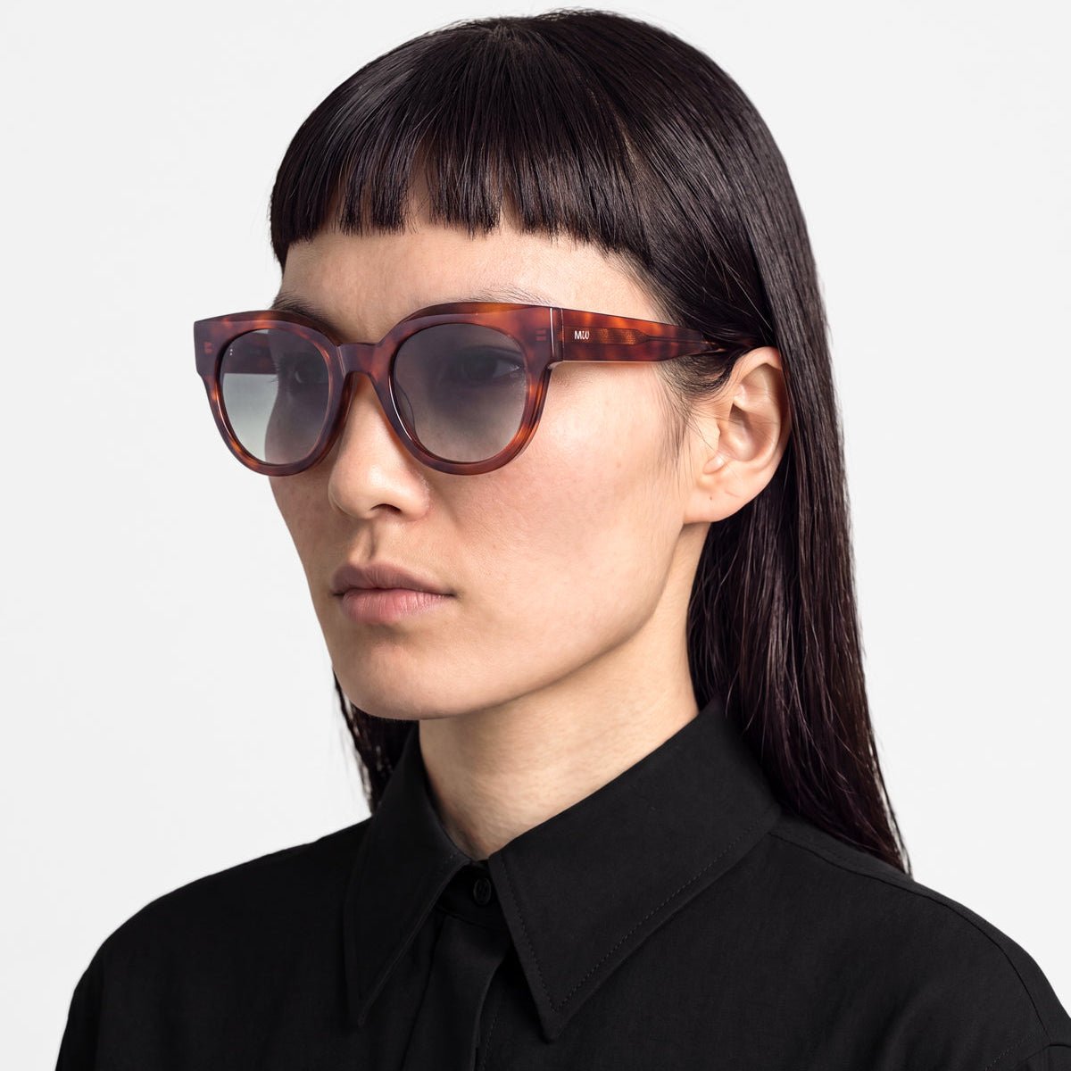 IONA Oversized Rounded Cat-Eye Acetate Sunglasses in Tortoise by Messy Weekend - PUNCH Watch & Eyewear - MESSY WEEKEND