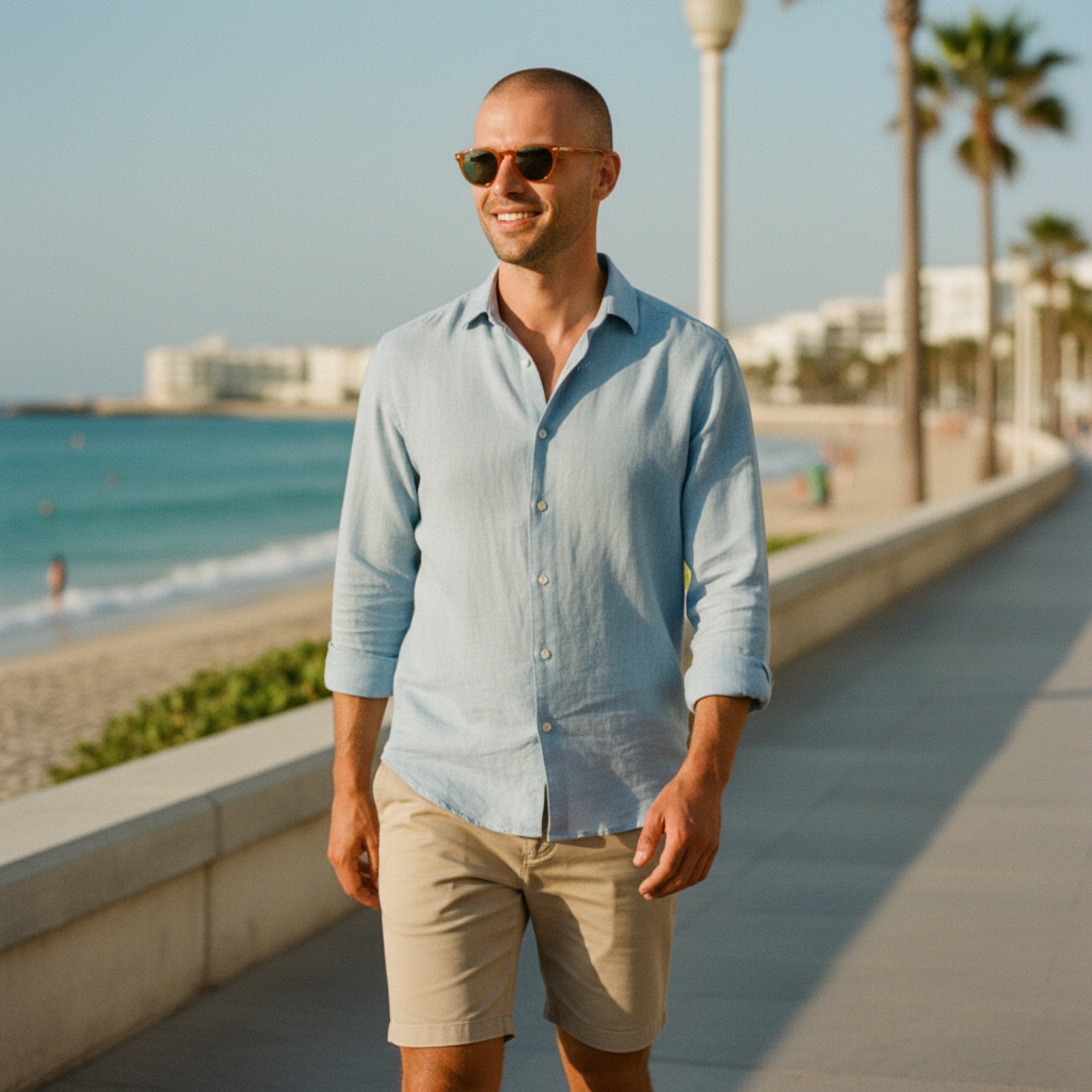 ISEL Classic Round Amber Polarised Sunglasses, Green Lens by TrueVivid - PUNCH Watch & Eyewear - TRUEVIVID