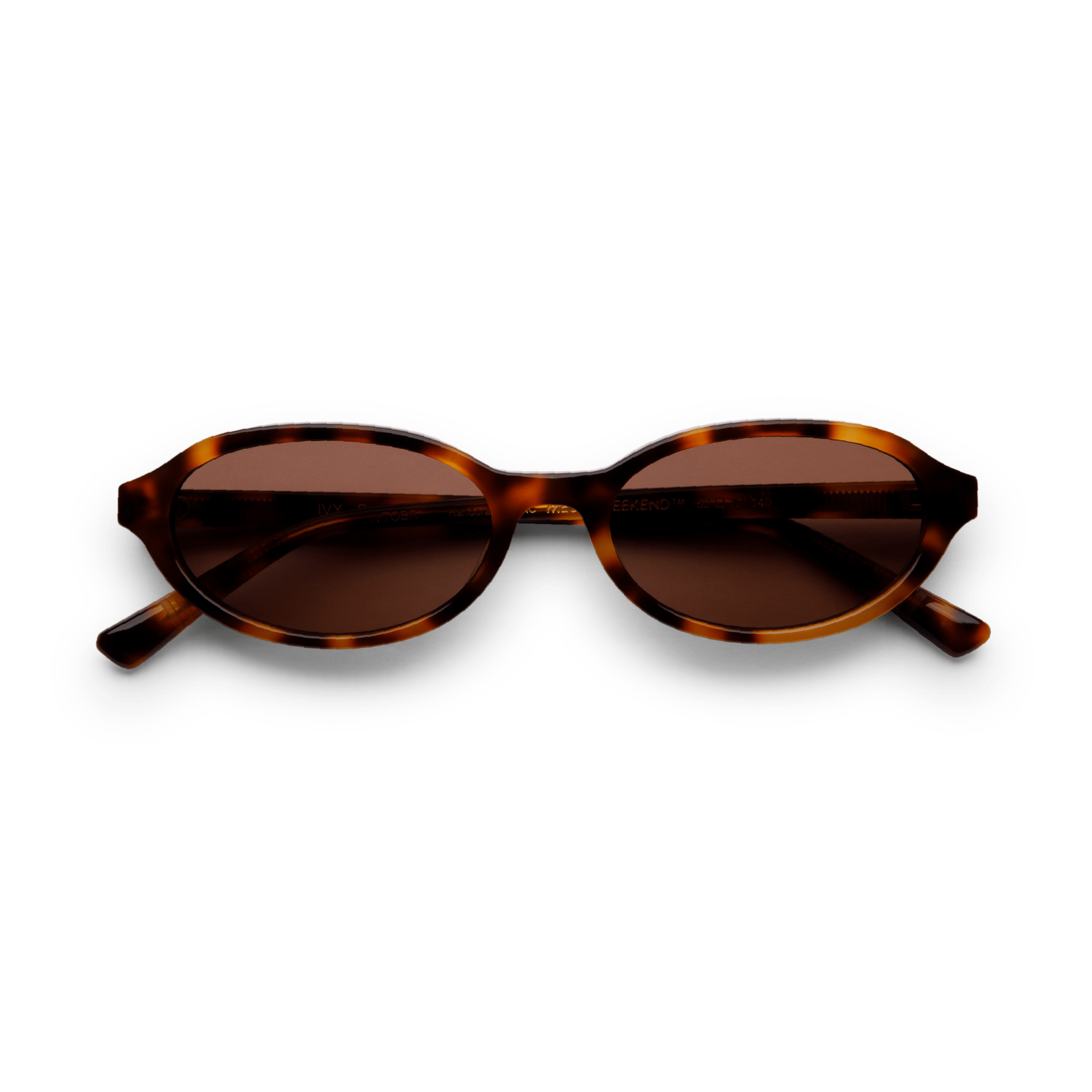 IVY Brown Tortoise Oval Sunglasses by Messy Weekend - PUNCH Watch & Eyewear - MESSY WEEKEND