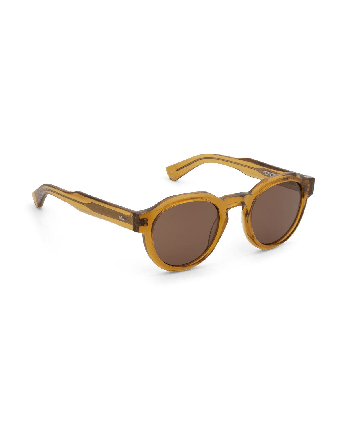 KAEL Rich Orange Spice Bold Round Acetate Sunglasses by Messy Weekend - PUNCH Watch & Eyewear - MESSY WEEKEND