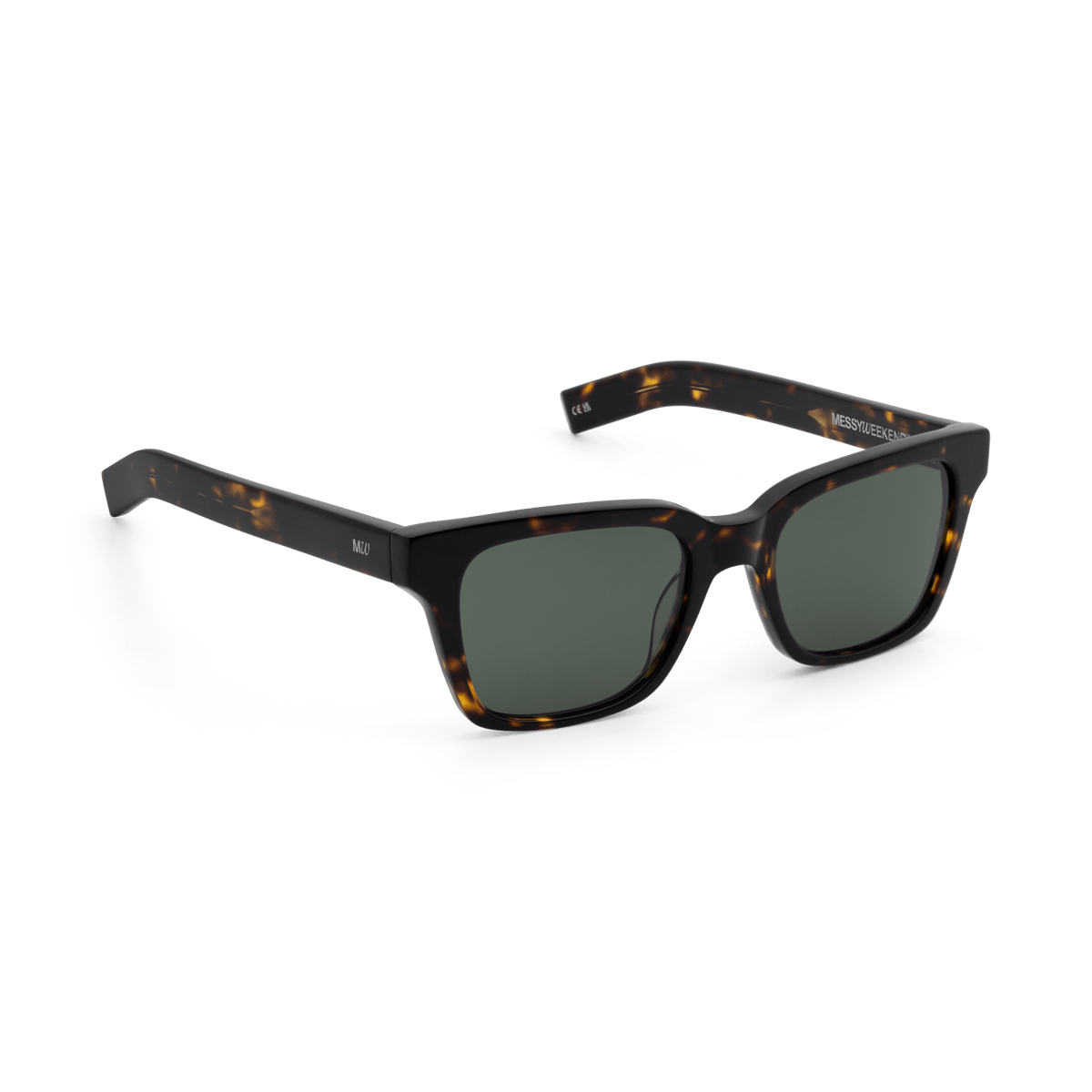KIRO Square Dark Havana Tortoise fmr Dean Sunglasses by Messy Weekend - PUNCH Watch & Eyewear - MESSY WEEKEND